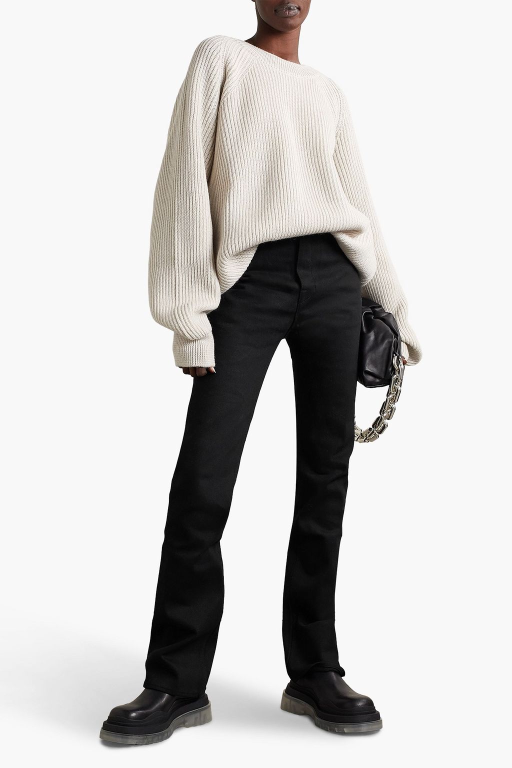 DRKSHDW BY RICK OWENS Jim high-rise bootcut jeans