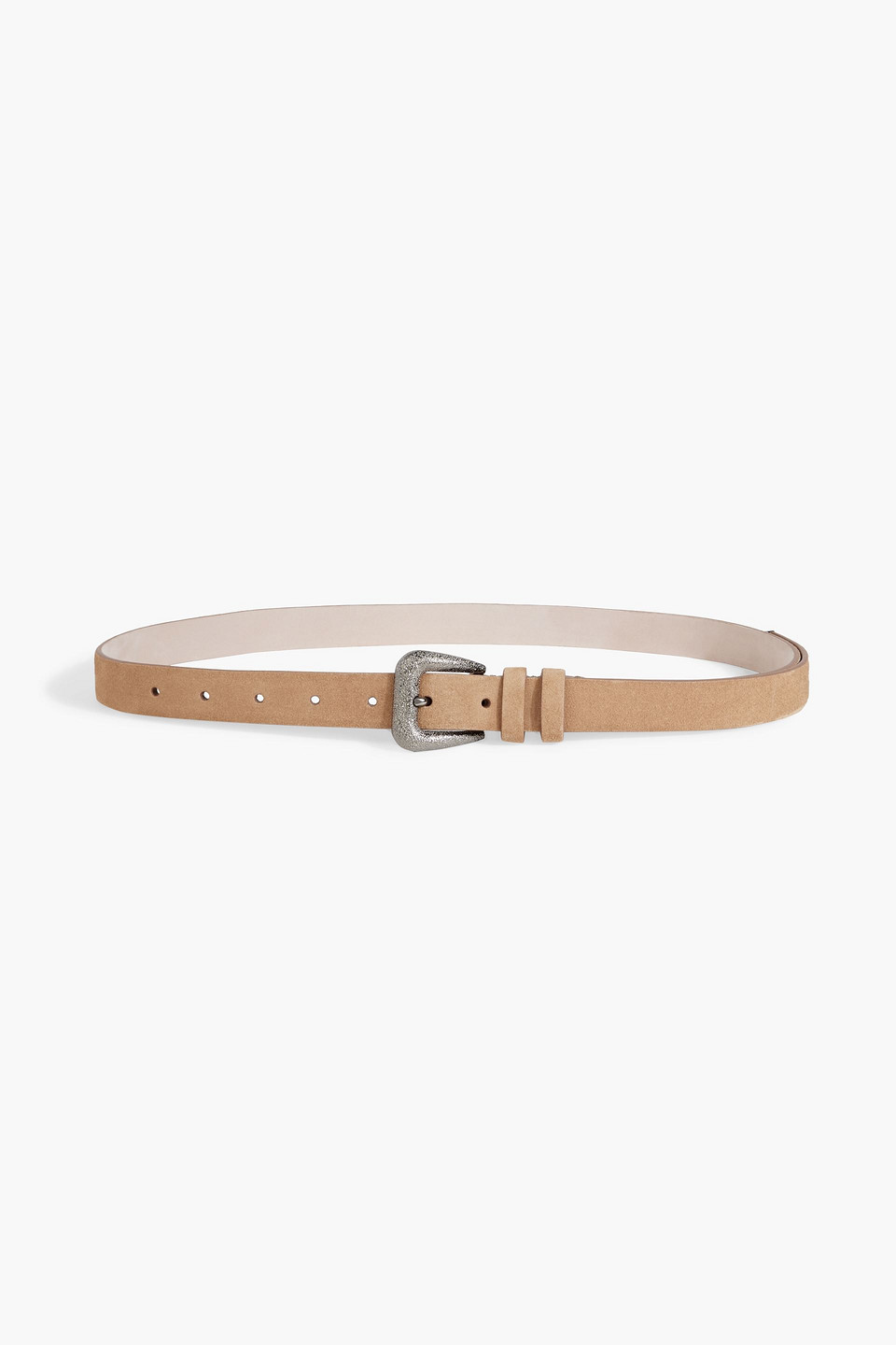 Brunello Cucinelli - Suede belt - Neutral - L