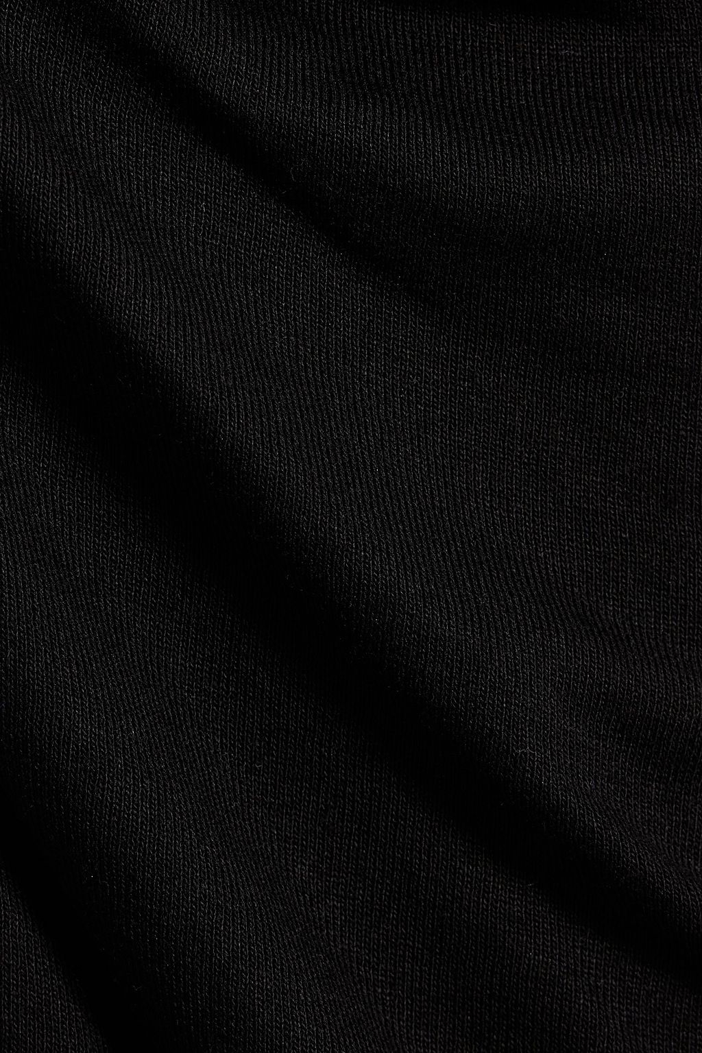 HELMUT LANG فستان قصير من الجيرسيه مزين بفتحات