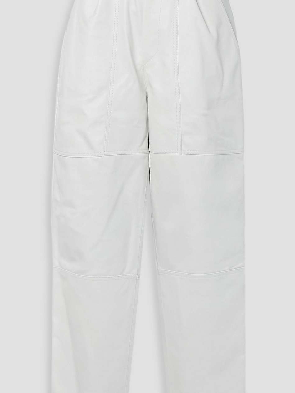 ciferim leather tapered pants