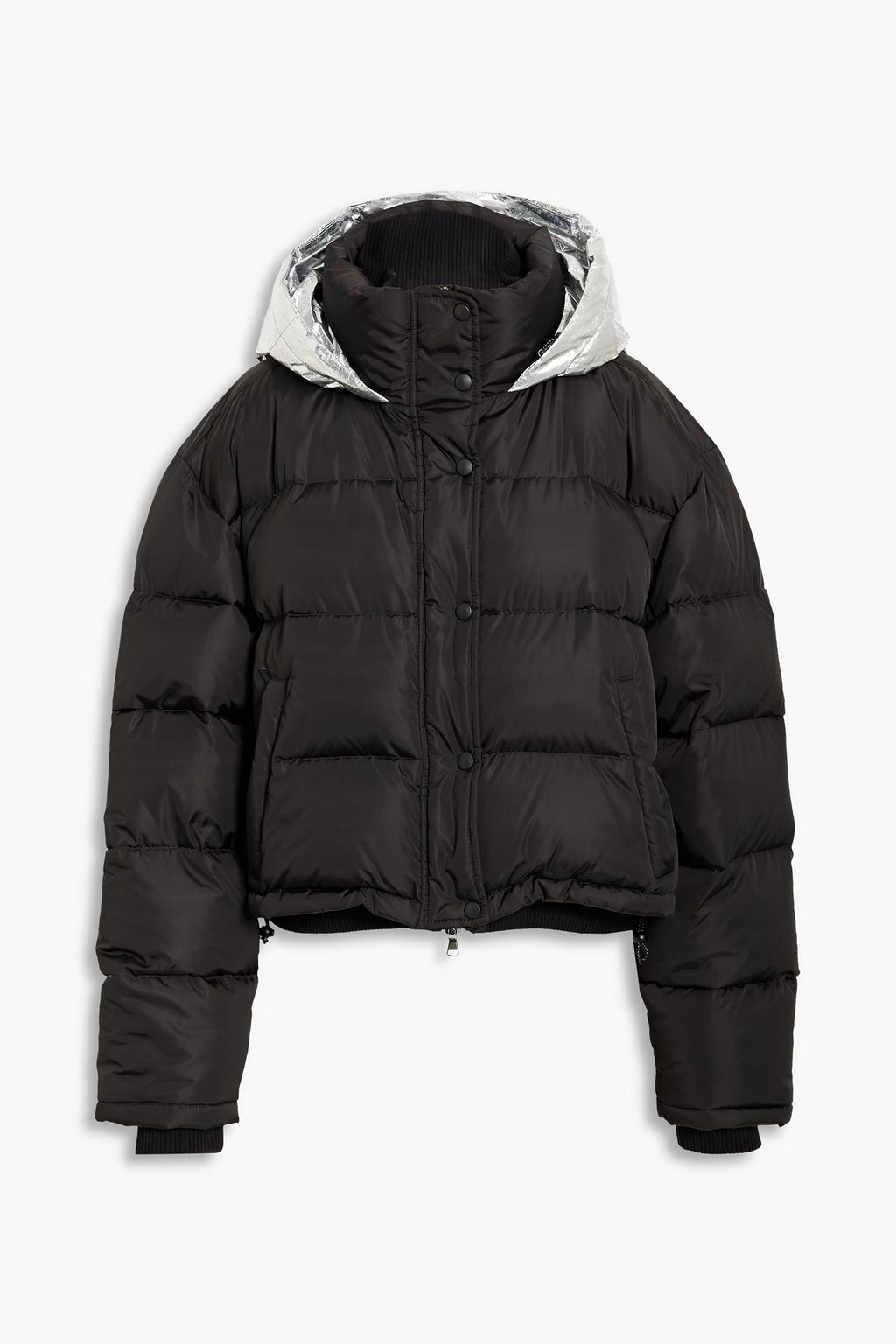 WARDROBE.NYC Cropped quilted shell hooded down jacket | THE OUTNET