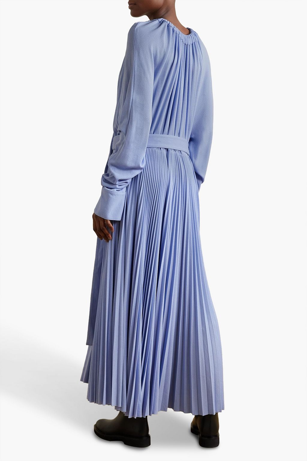 PROENZA SCHOULER فستان طويل من الجيرسيه بتصميم ملموم
