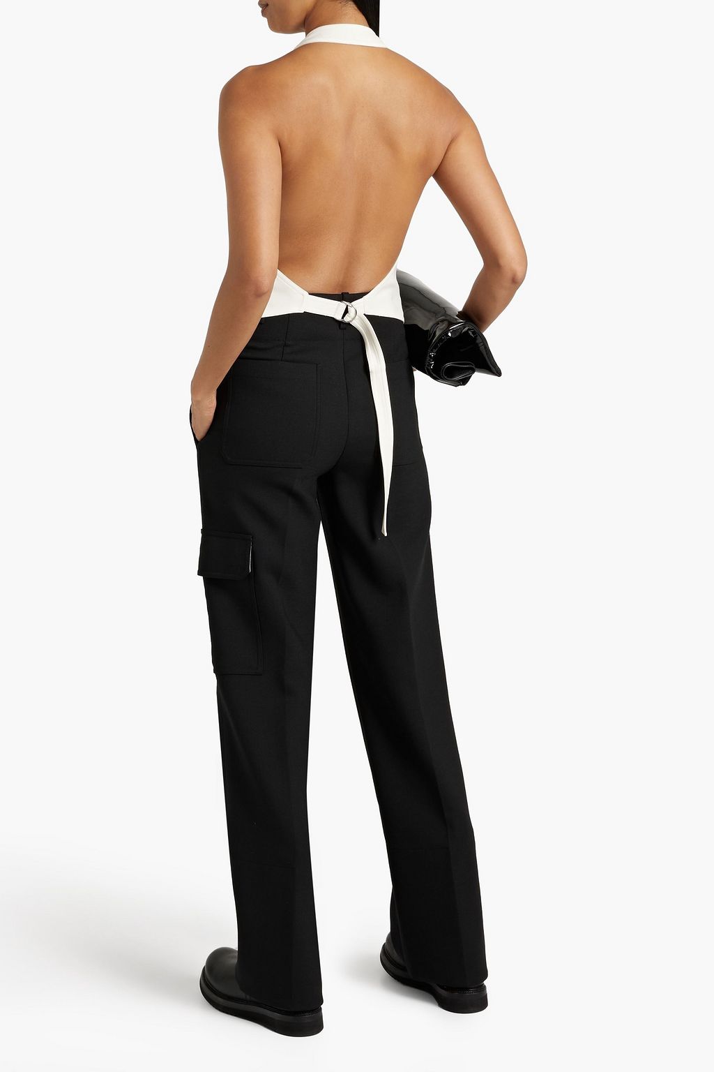 HELMUT LANG Twill straight-leg pants