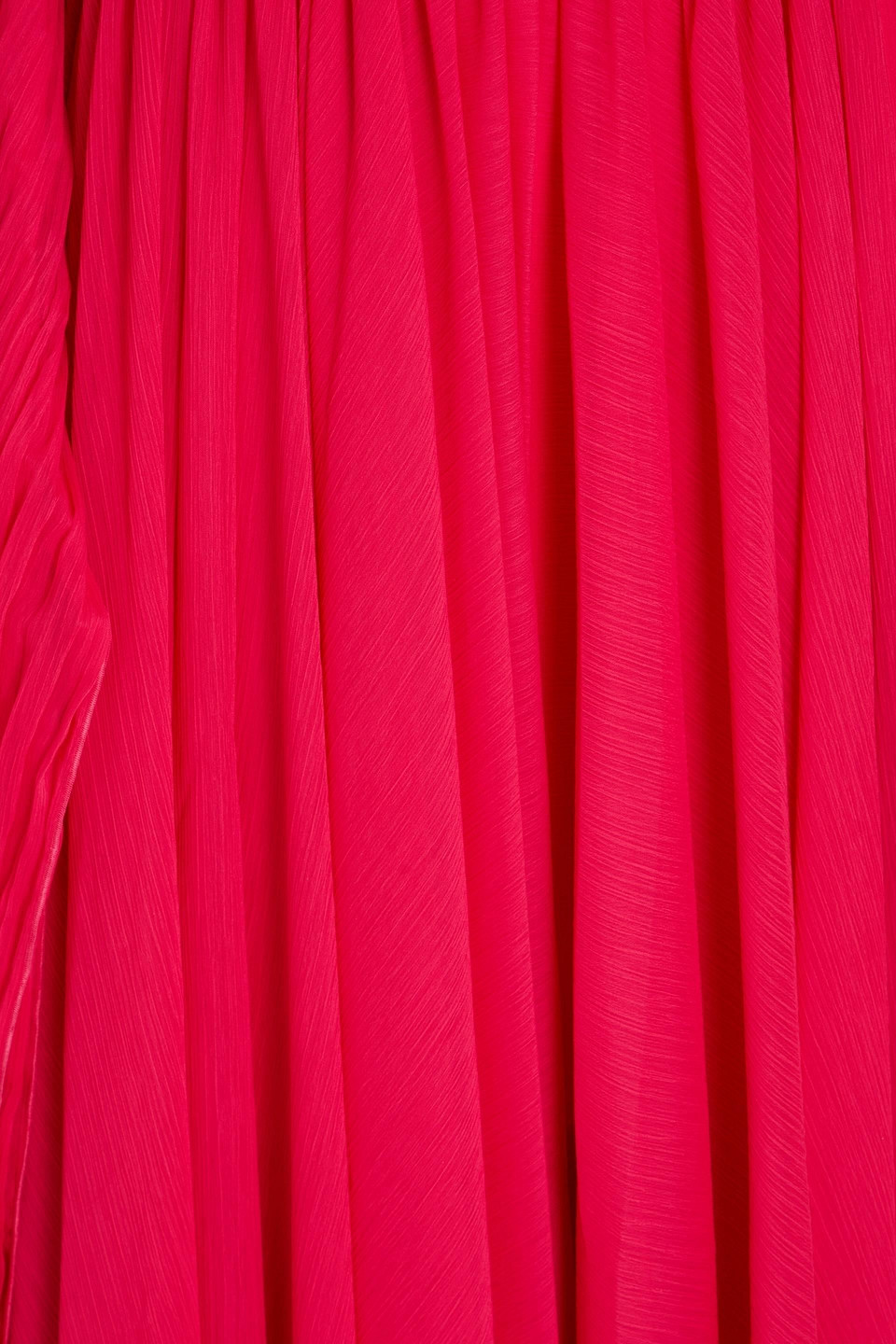 Maria Lucia Hohan Robe Aus Krepon In Fuchsia