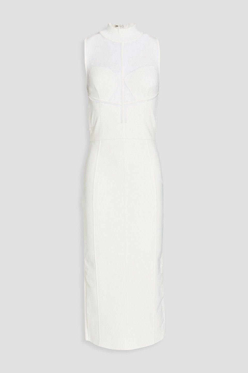 Hervé Léger - Metallic bandage midi dress