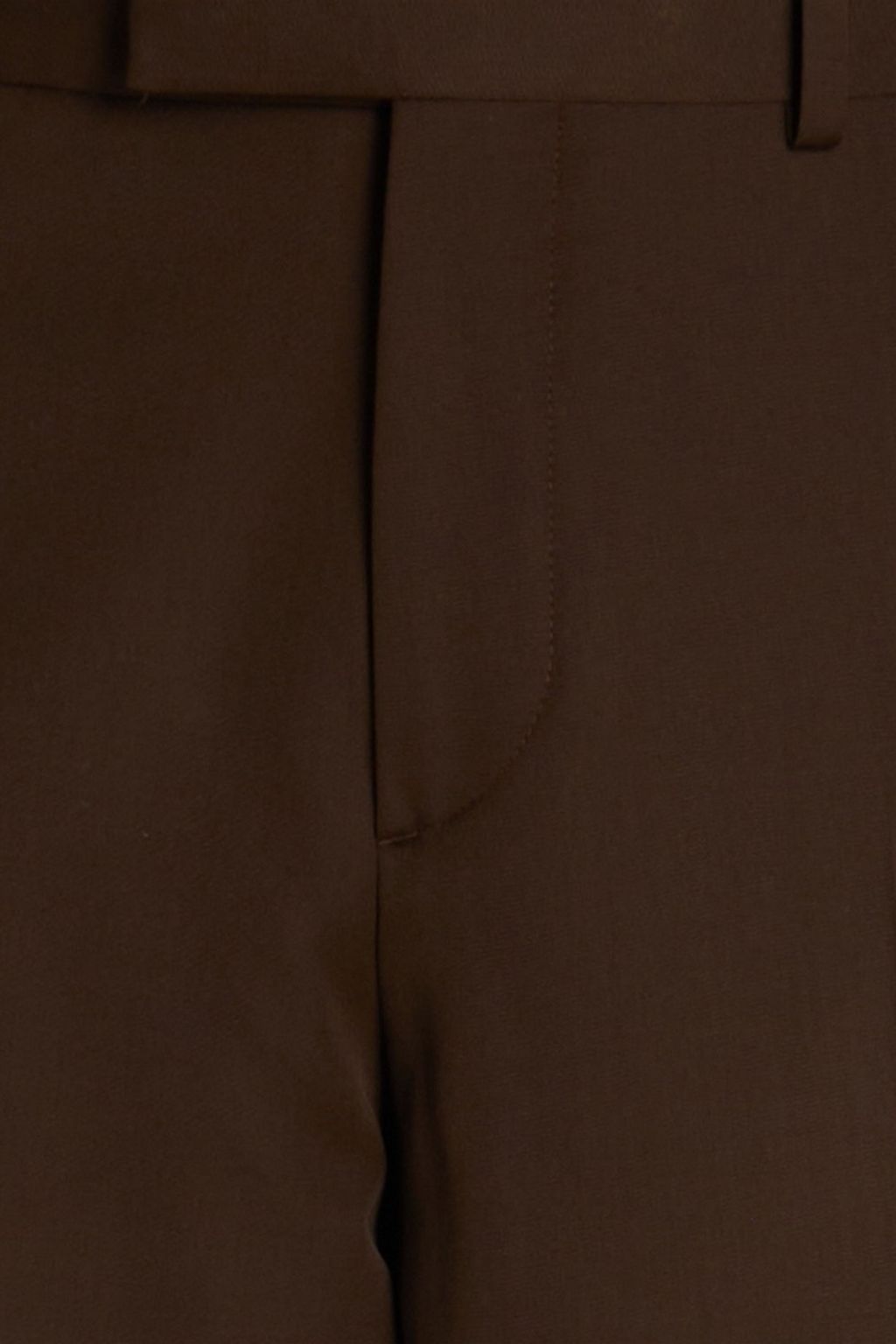 SANDRO Tapered wool-twill pants