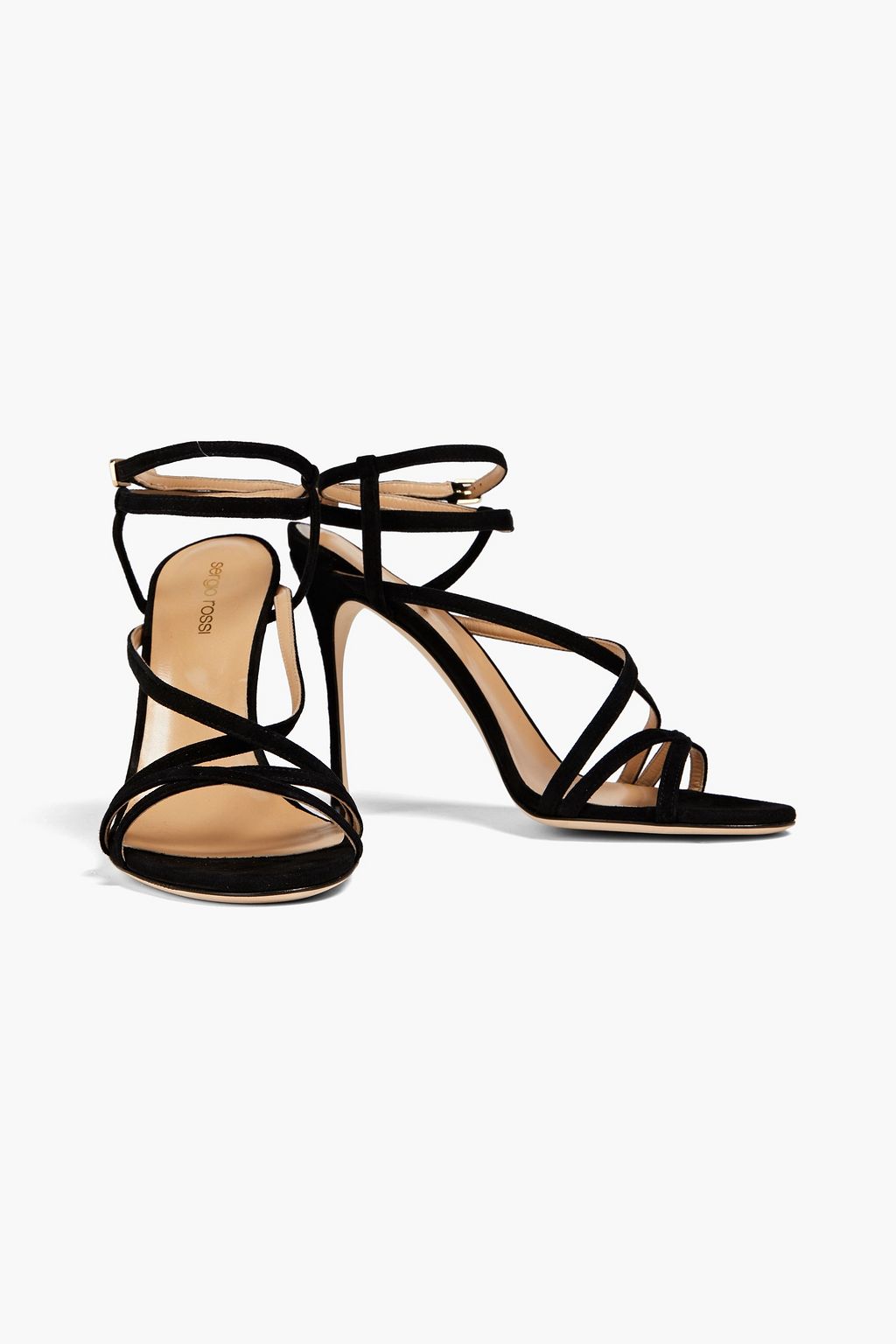 SERGIO ROSSI Suede sandals