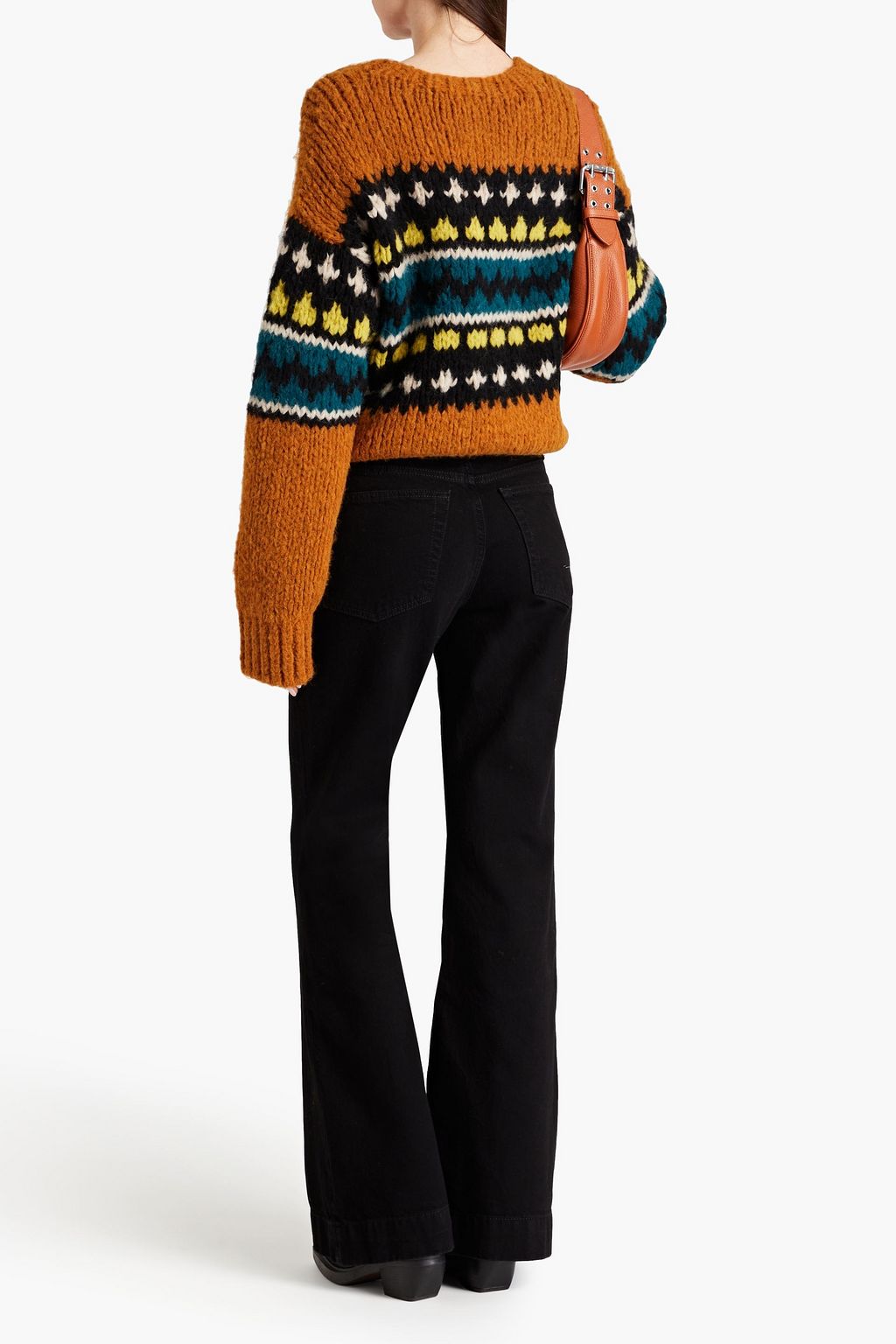 RE/DONE Low-rise flared jeans