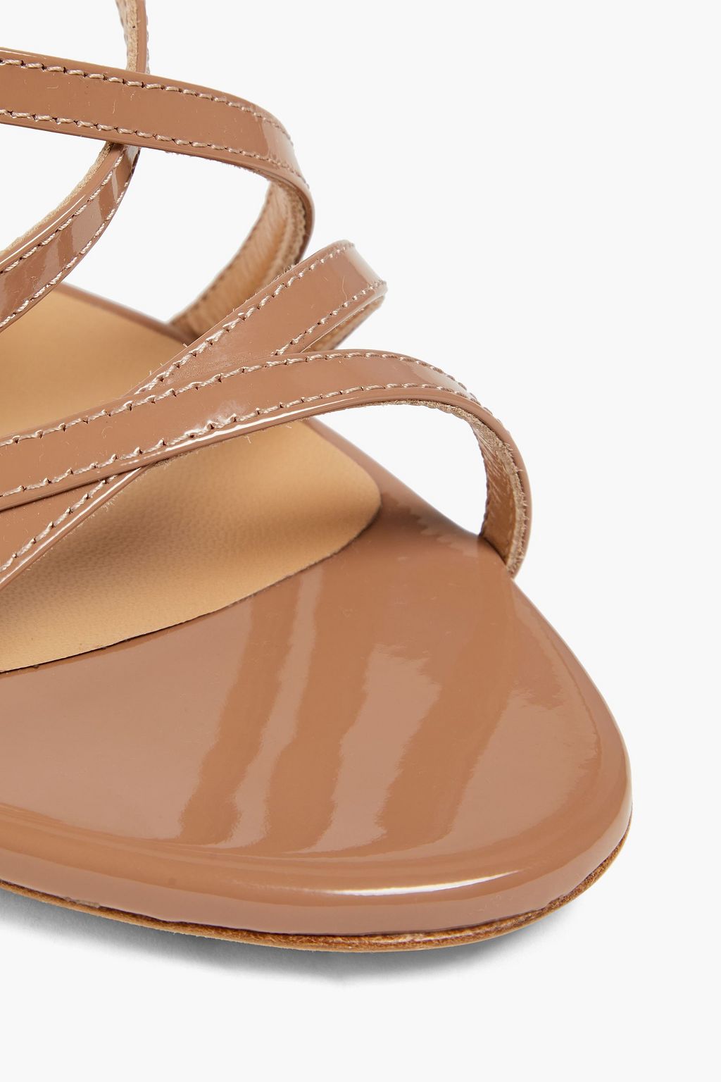 SERGIO ROSSI Patent-leather sandals