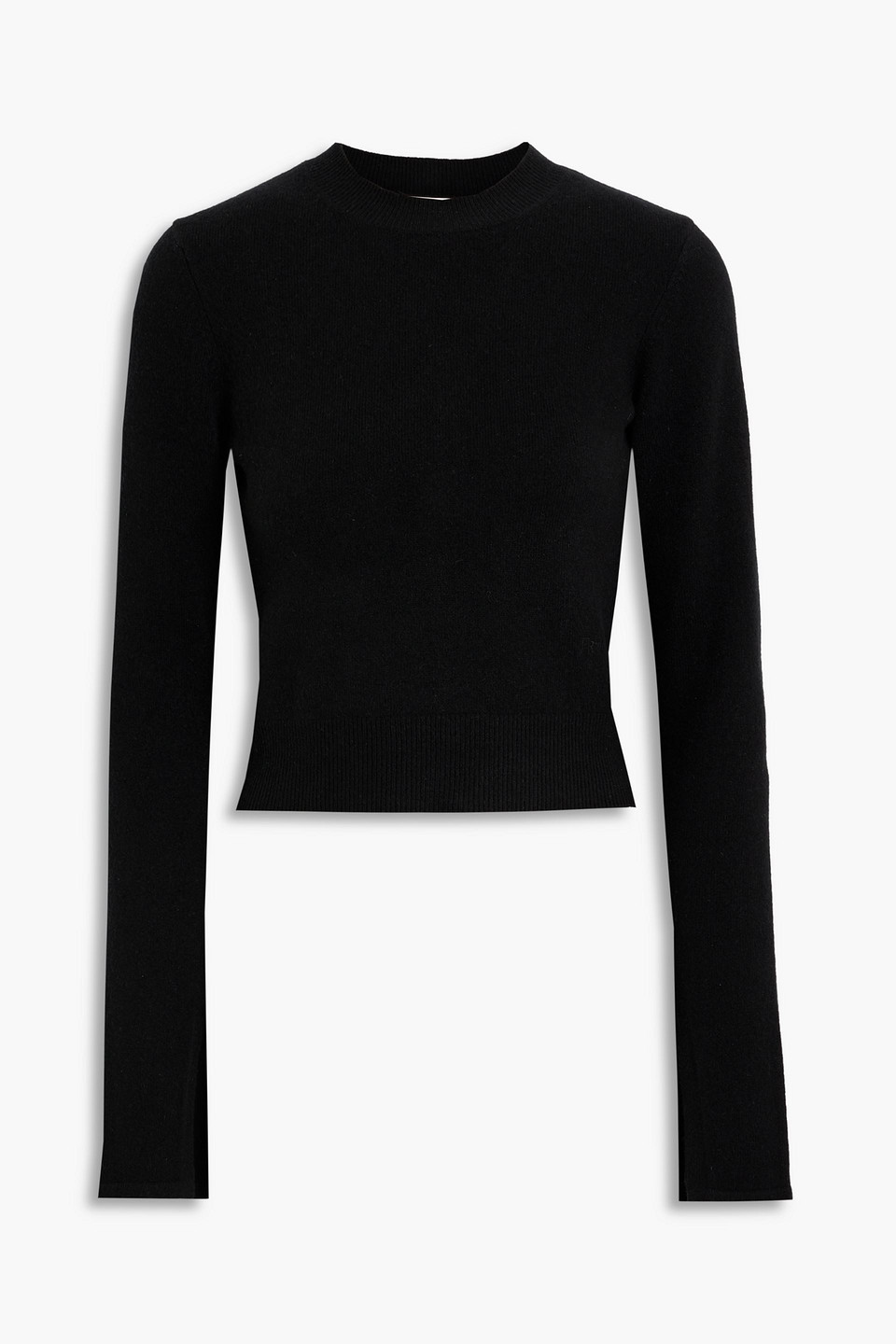 Frame Cashmere-blend Jumper In Black