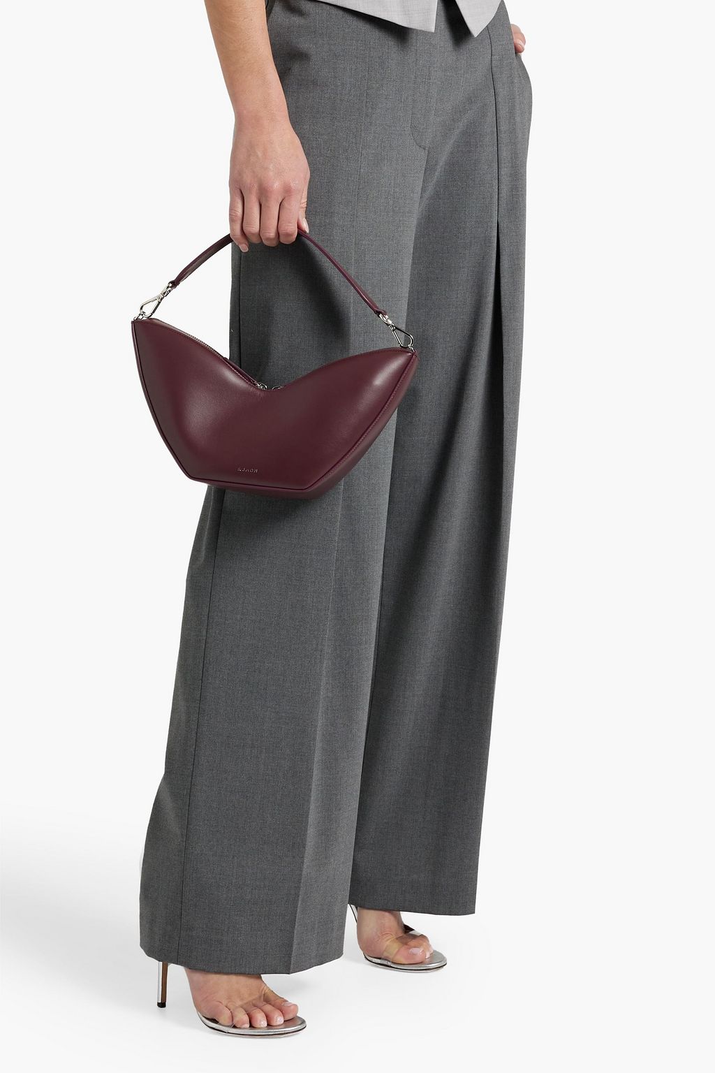 S.JOON Tulip leather shoulder bag