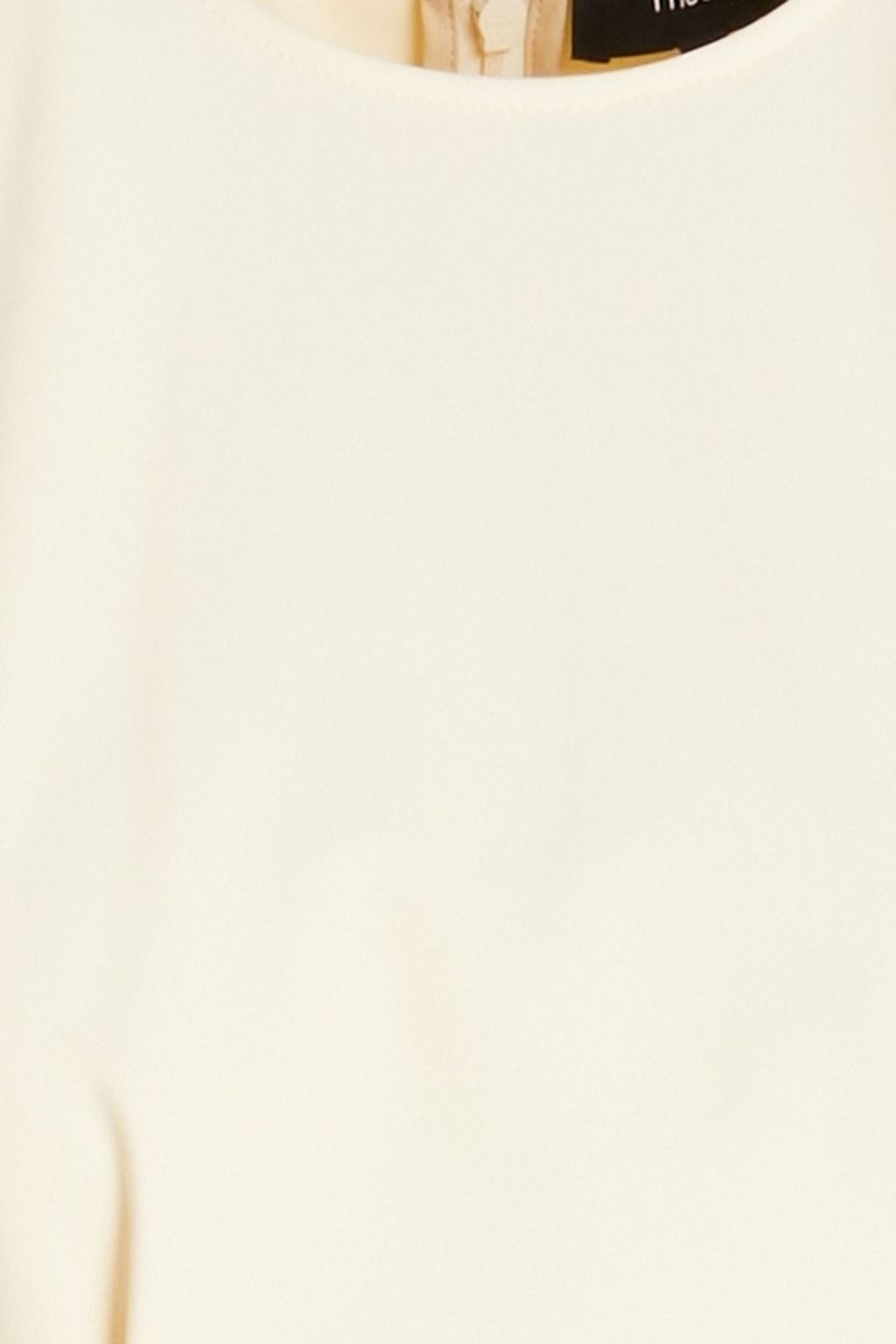 THEORY Pleated ponte top