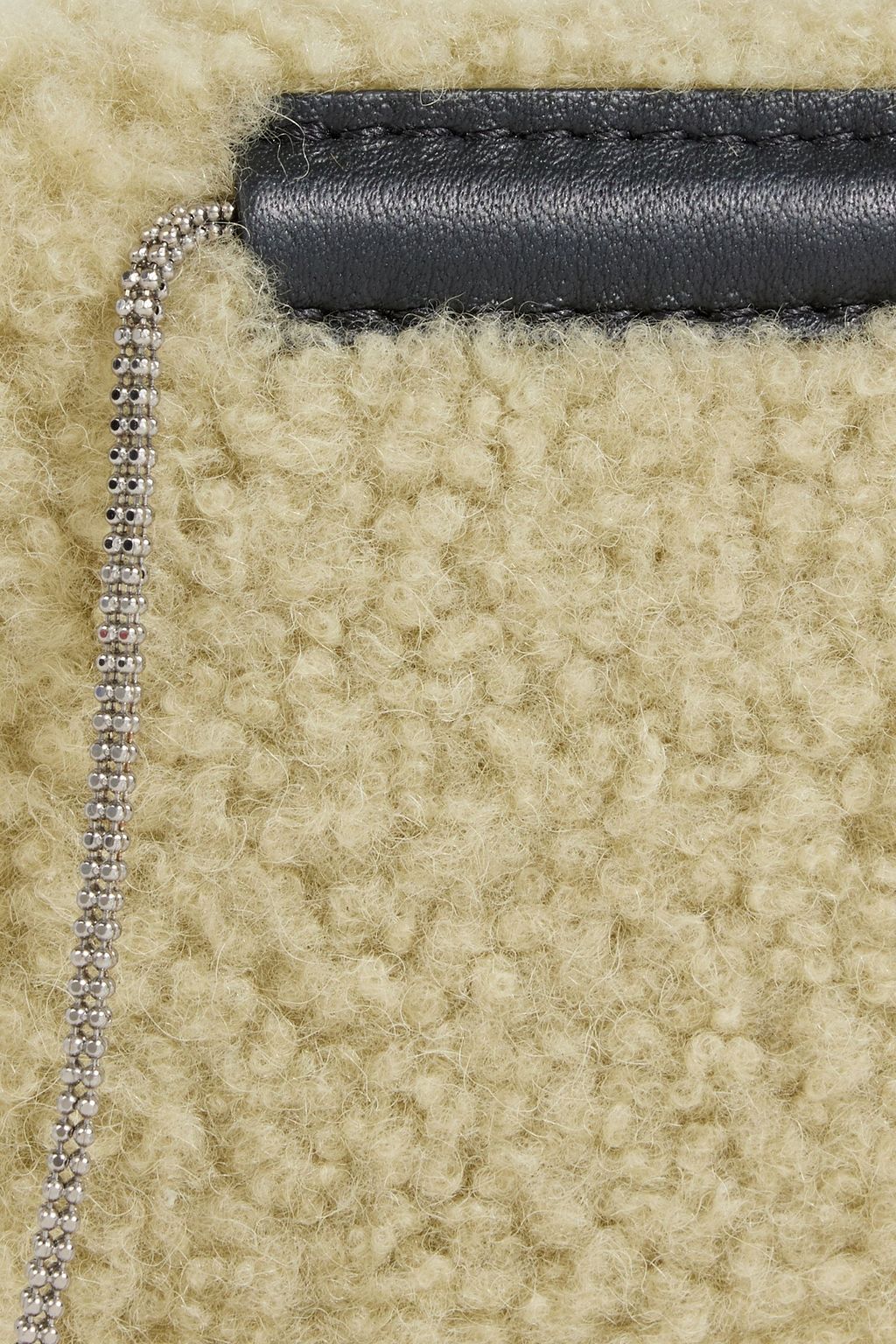 BRUNELLO CUCINELLI Shearling shoulder bag