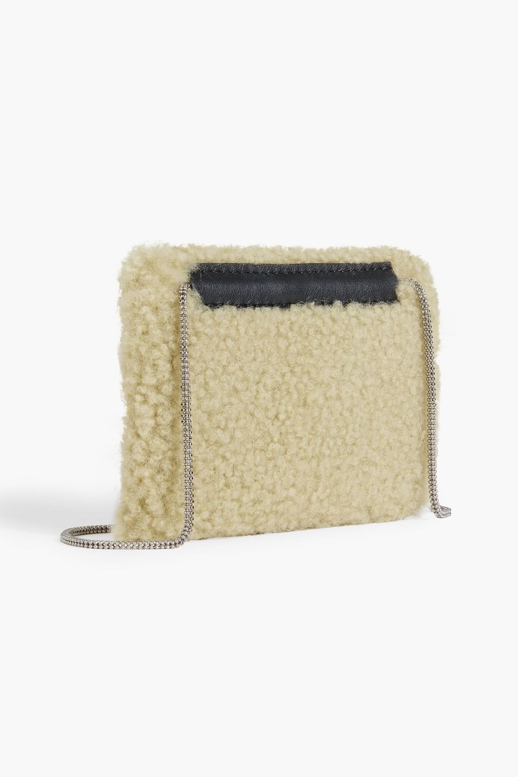 BRUNELLO CUCINELLI Shearling shoulder bag