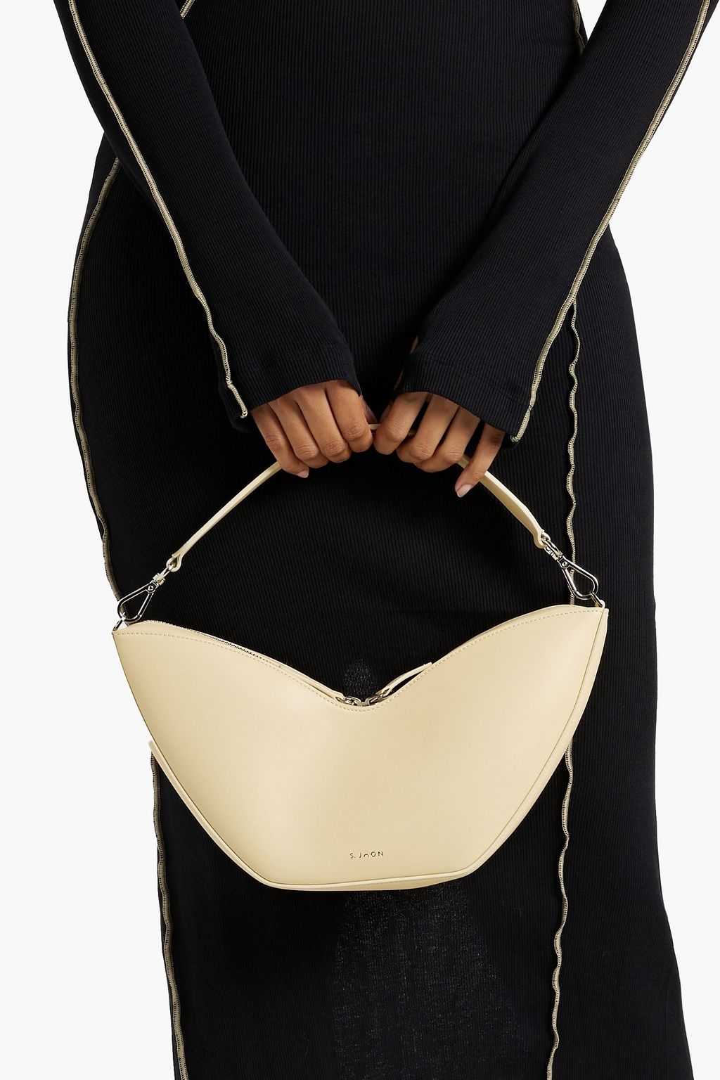 S.JOON Tulip leather shoulder bag