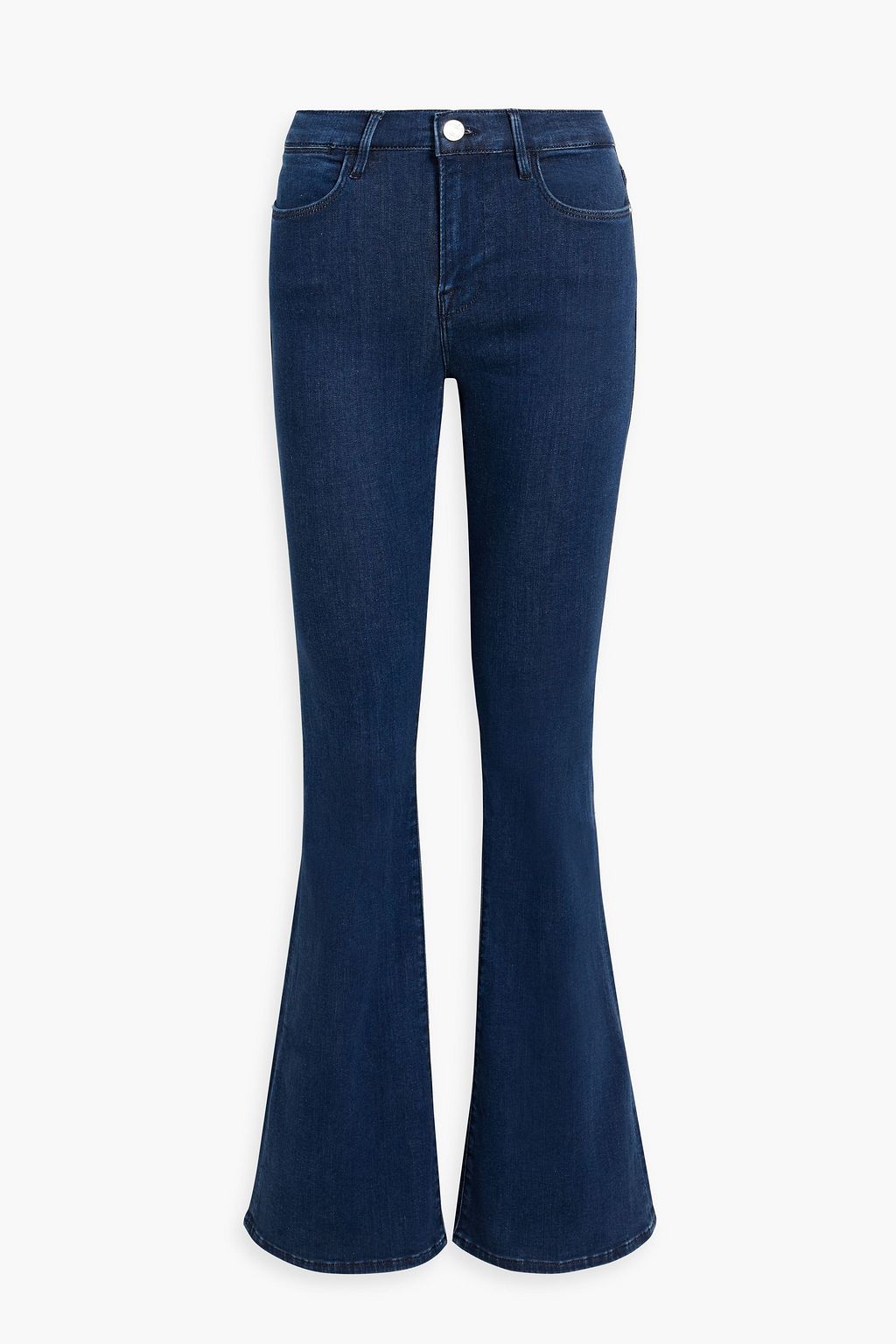 FRAME Le High Flare high-rise flared jeans | THE OUTNET