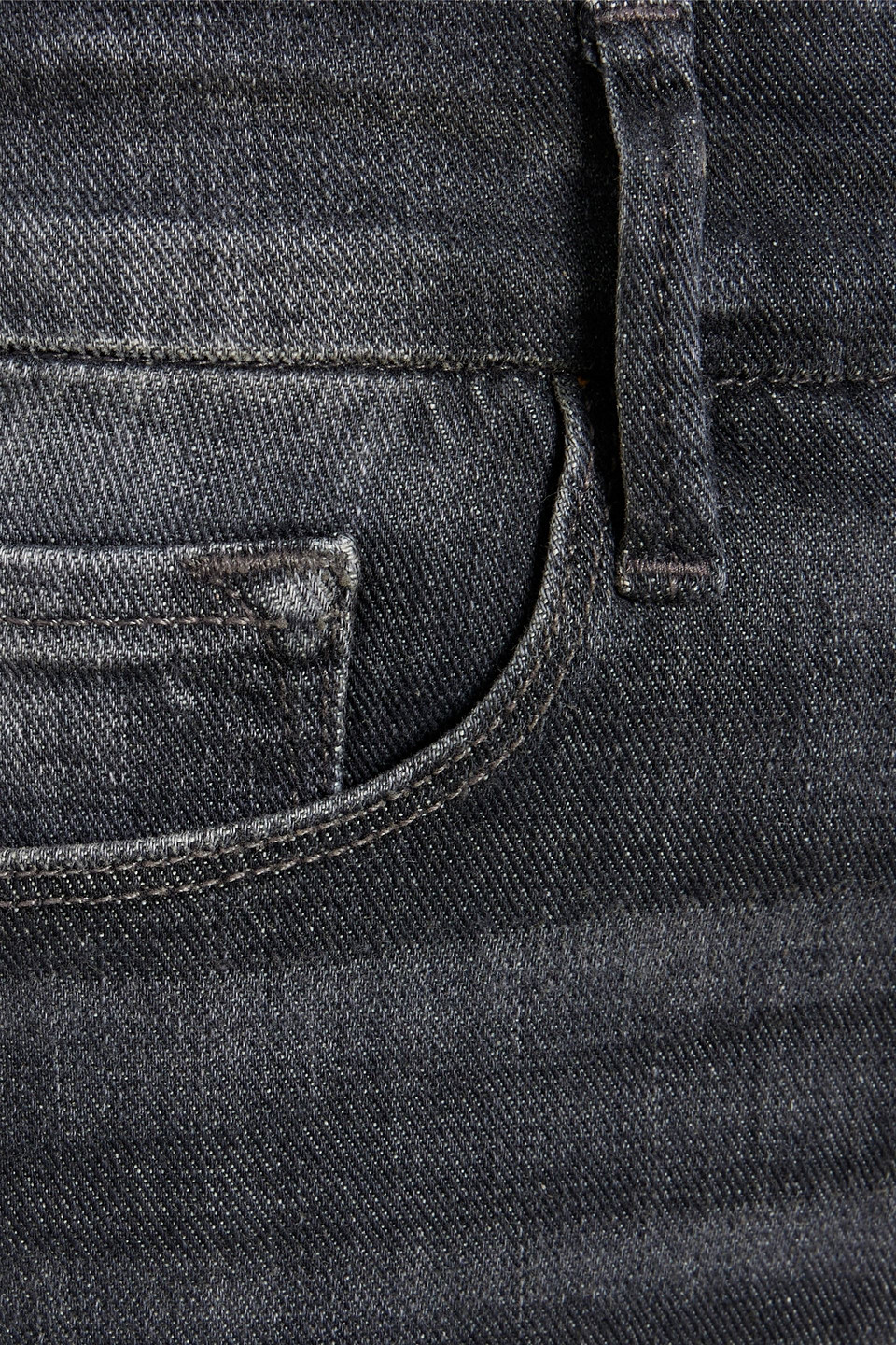 FRAME LE HIGH FLARE CROPPED HIGH-RISE FLARED JEANS 3074457345637629187