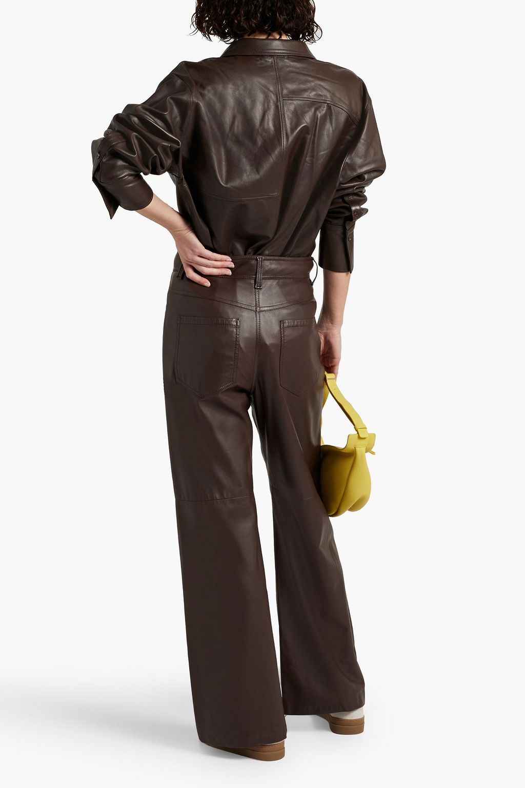 FRAME Leather shirt