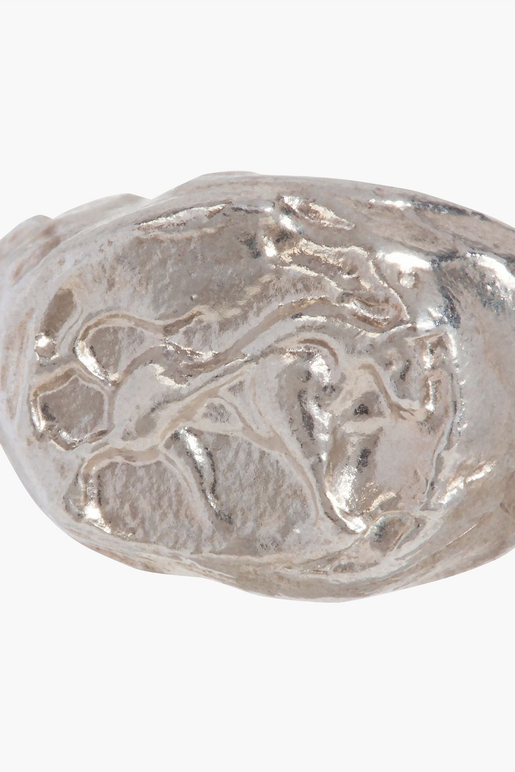 ALIGHIERI Taurus sterling silver ring