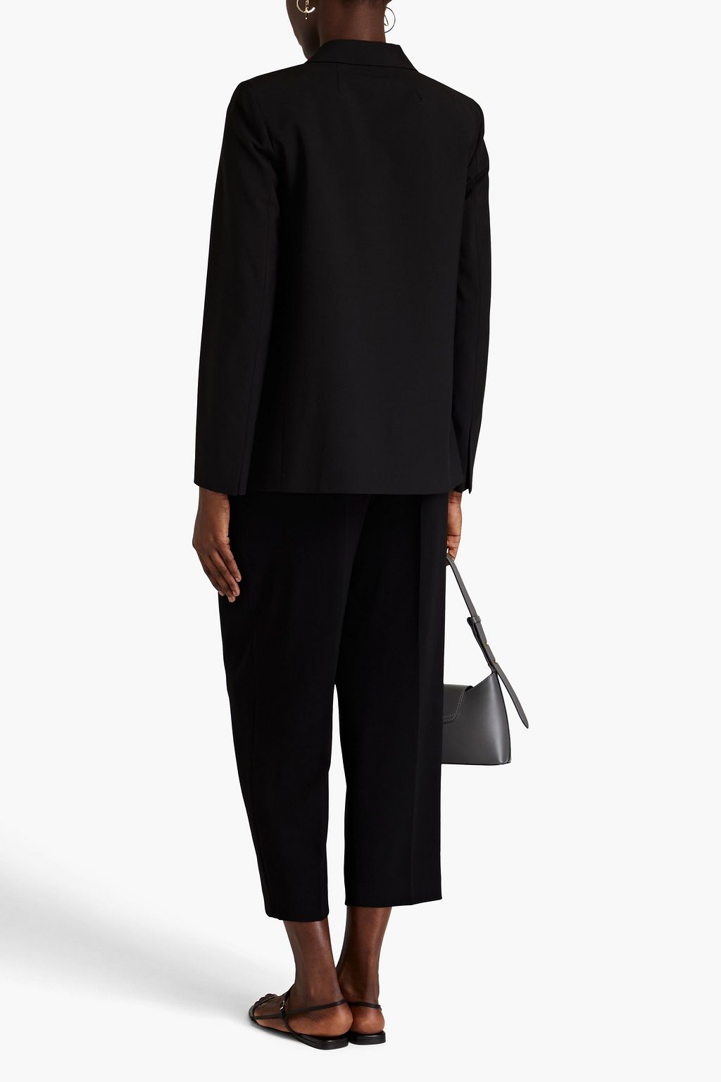 THEORY Doppelreihiger Blazer aus einer Wollmischung