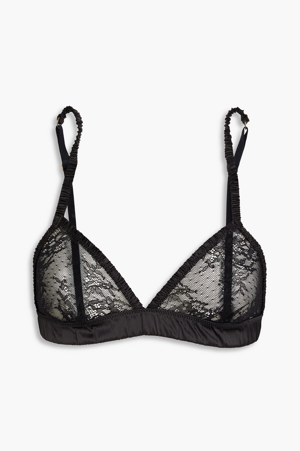 Uma corded lace triangle bra