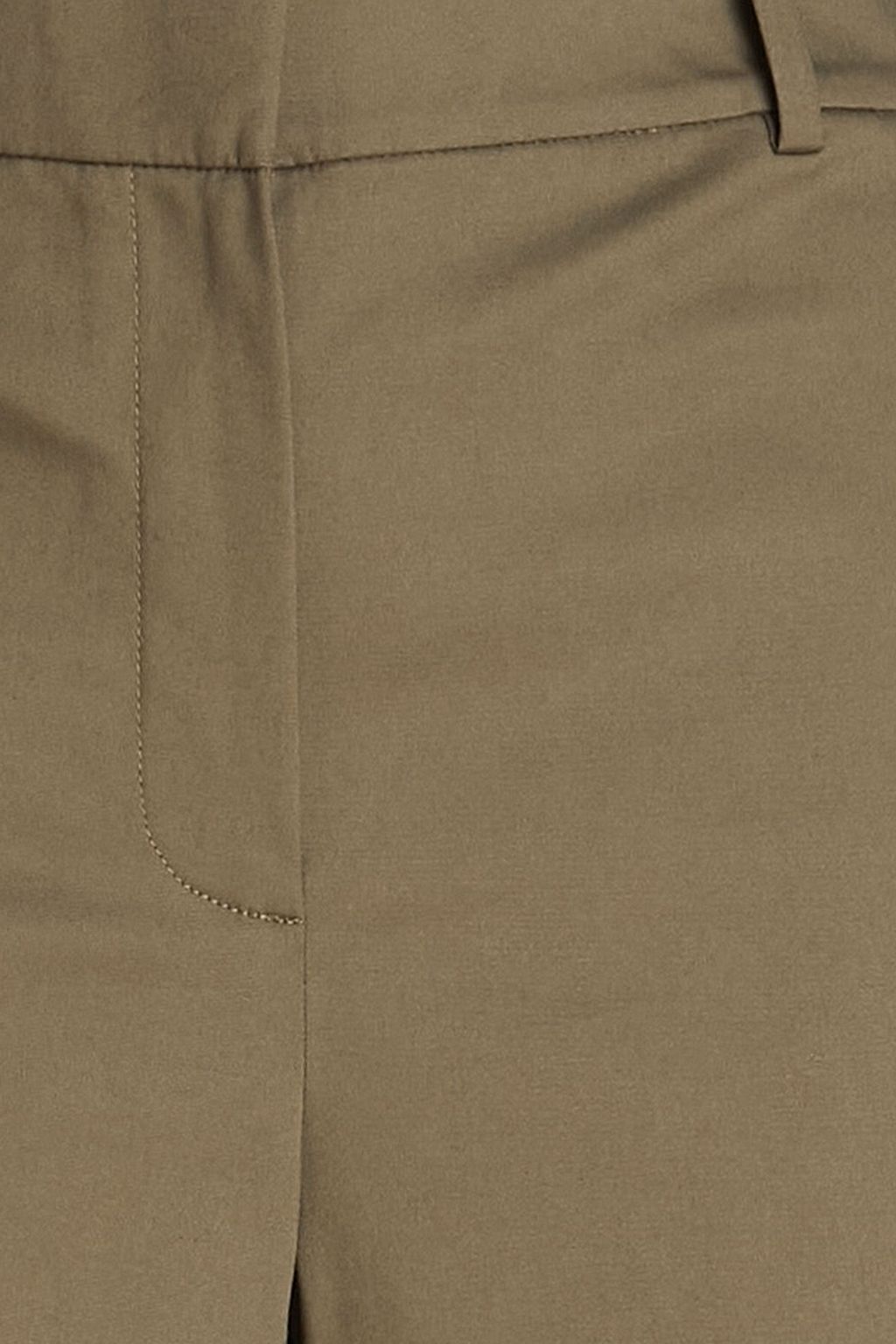 THEORY Cotton-twill wide-leg pants
