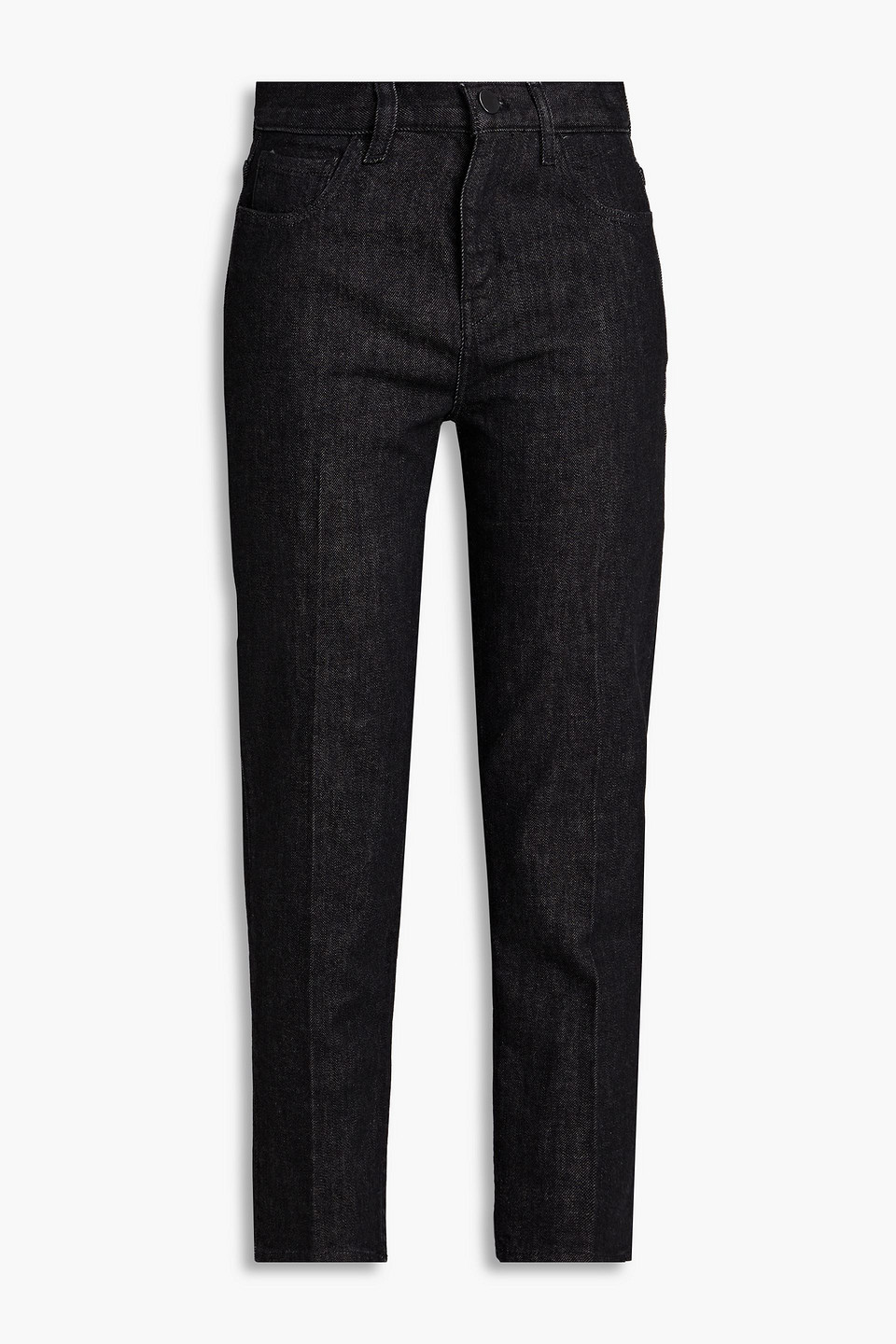 Theory Treeca Hoch Sitzende Cropped Jeans Mit Schmalem Bein