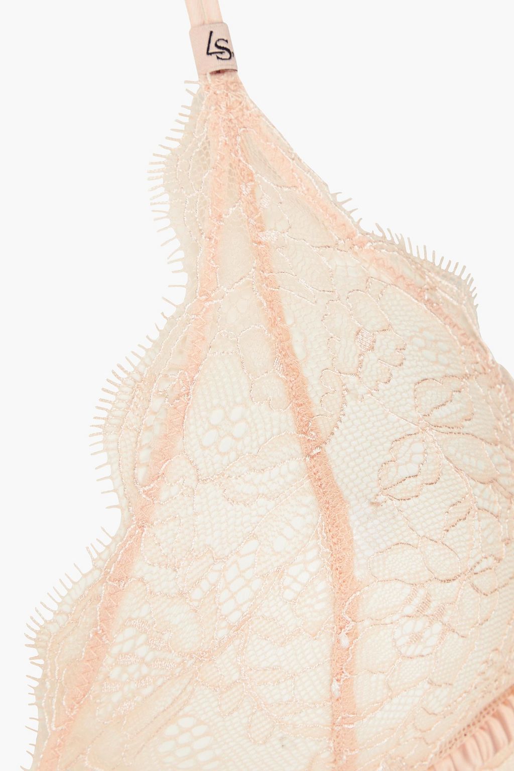 LOVE STORIES Dawn Leavers lace triangle bra