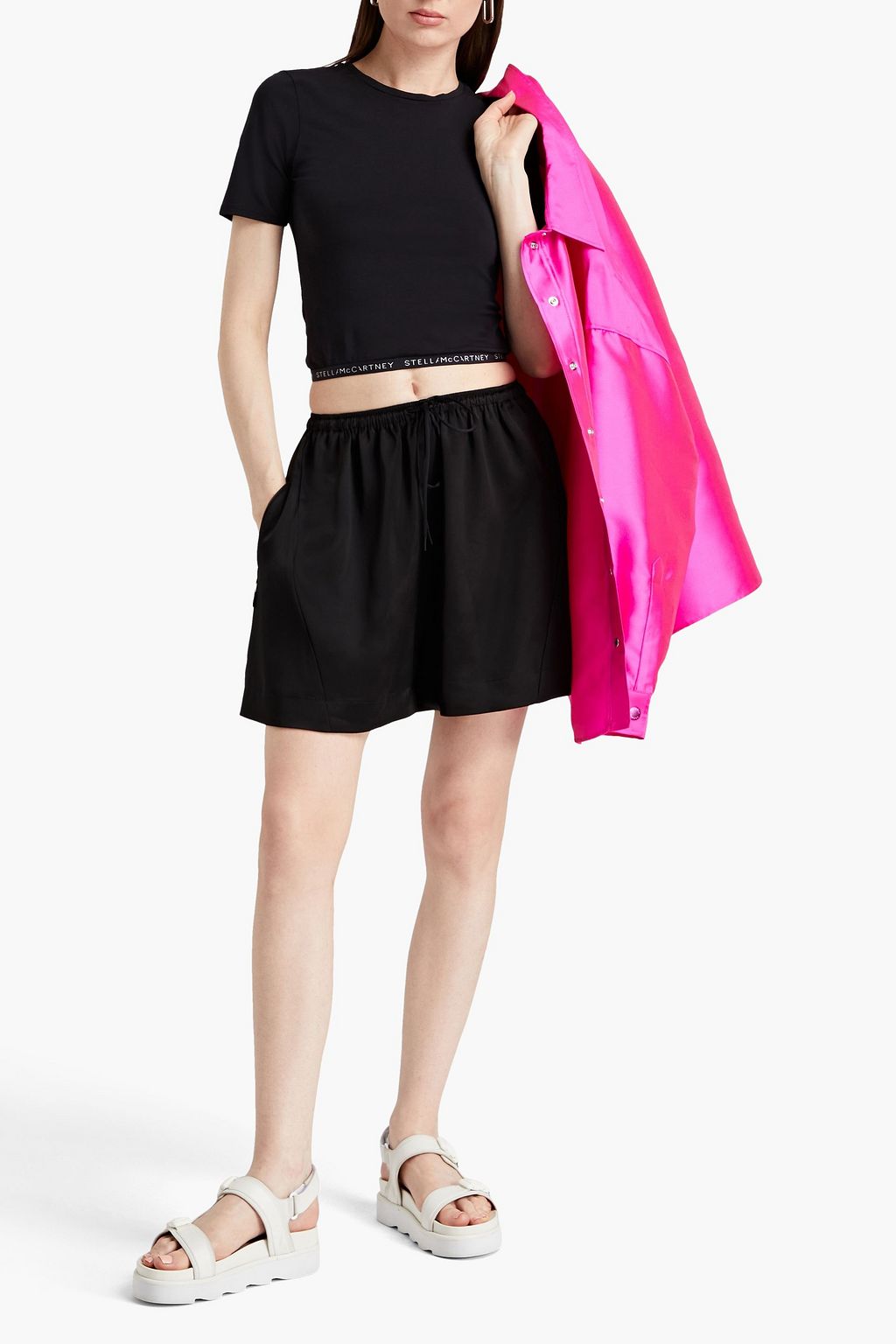 STELLA MCCARTNEY Stretch-cotton jersey T-shirt