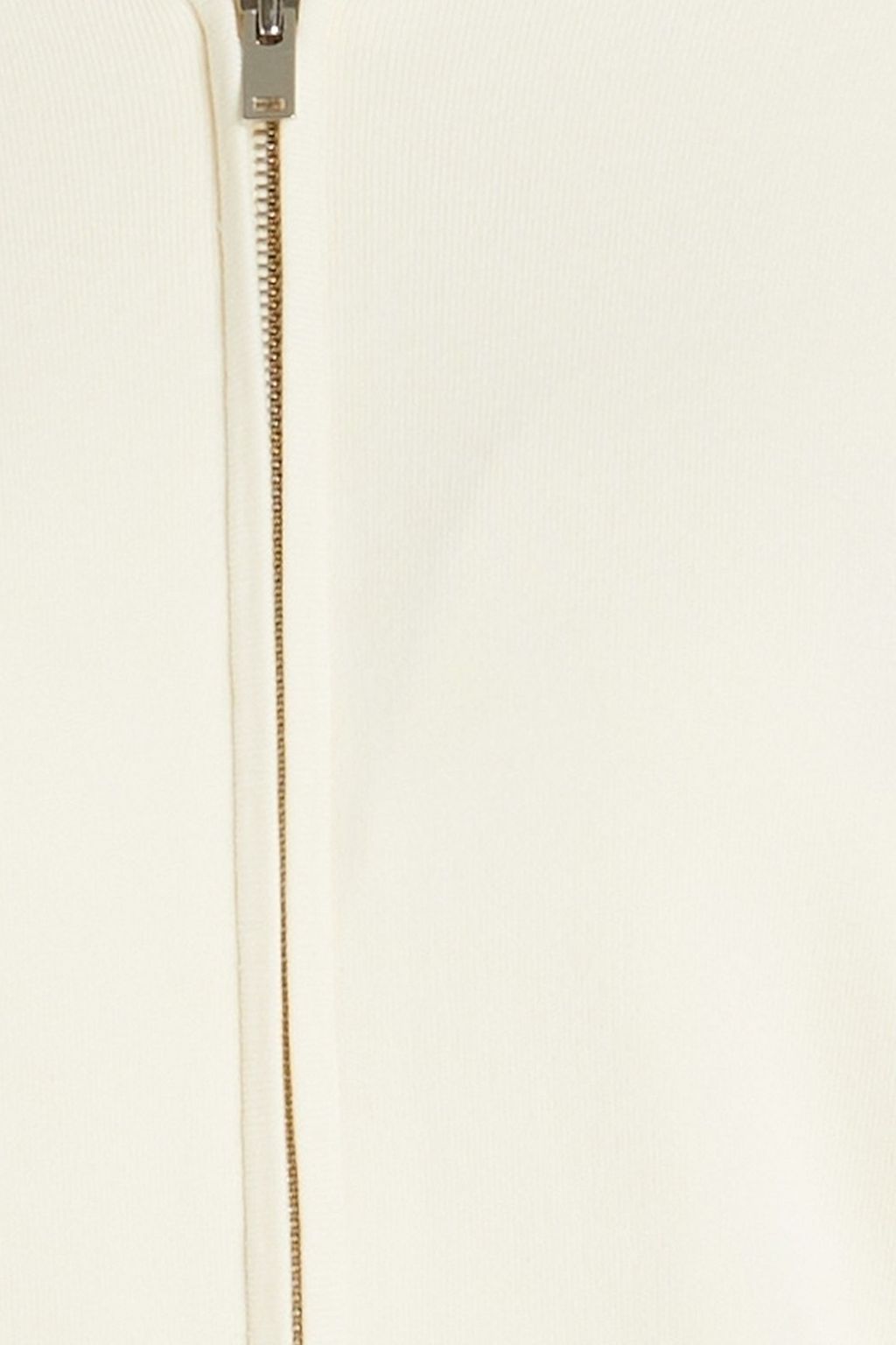 THEORY Cotton-blend zip-up sweatshirt