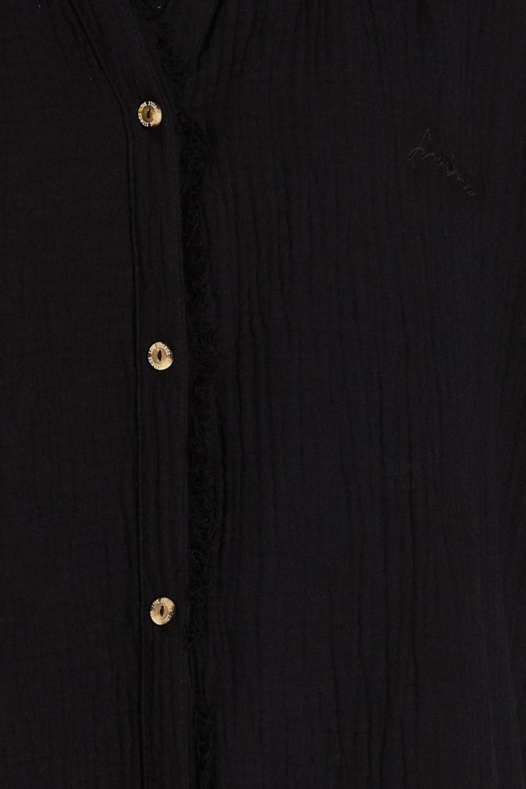 LOVE STORIES Mila cotton-crepon pajama top