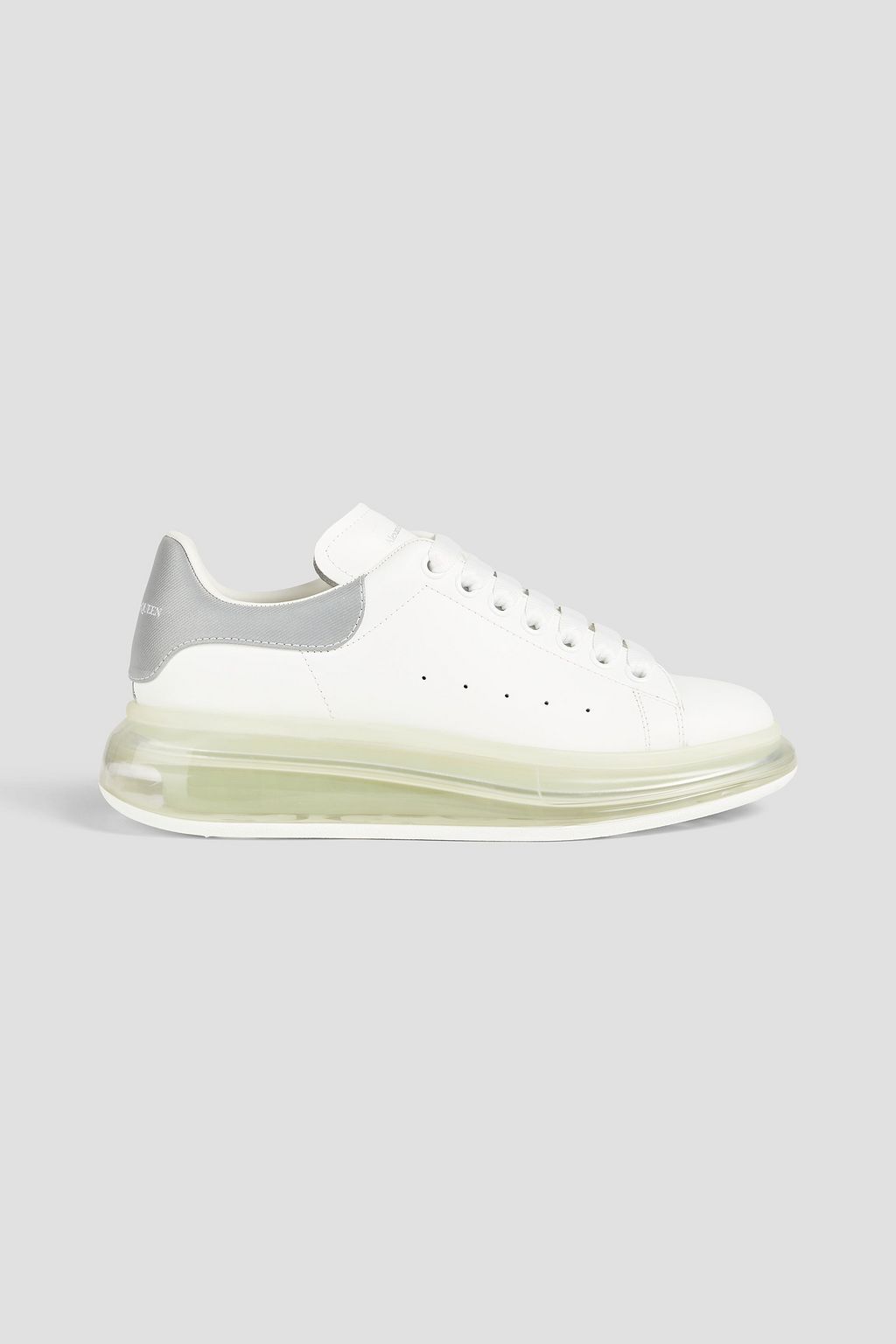 and gravid foretrække ALEXANDER MCQUEEN Leather exaggerated-sole sneakers | Sale up to 70% off |  THE OUTNET