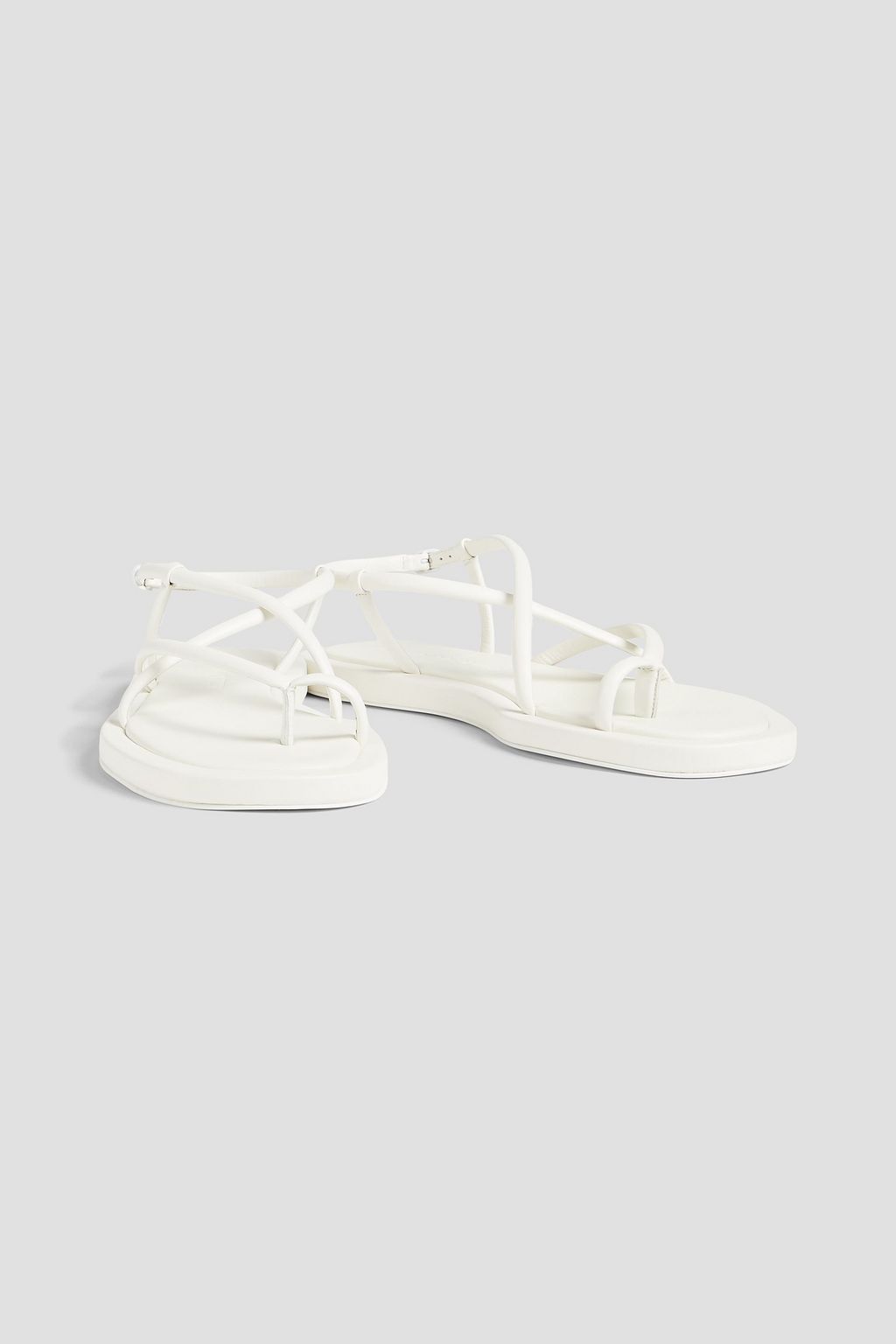 MCQUEEN 가죽 샌들