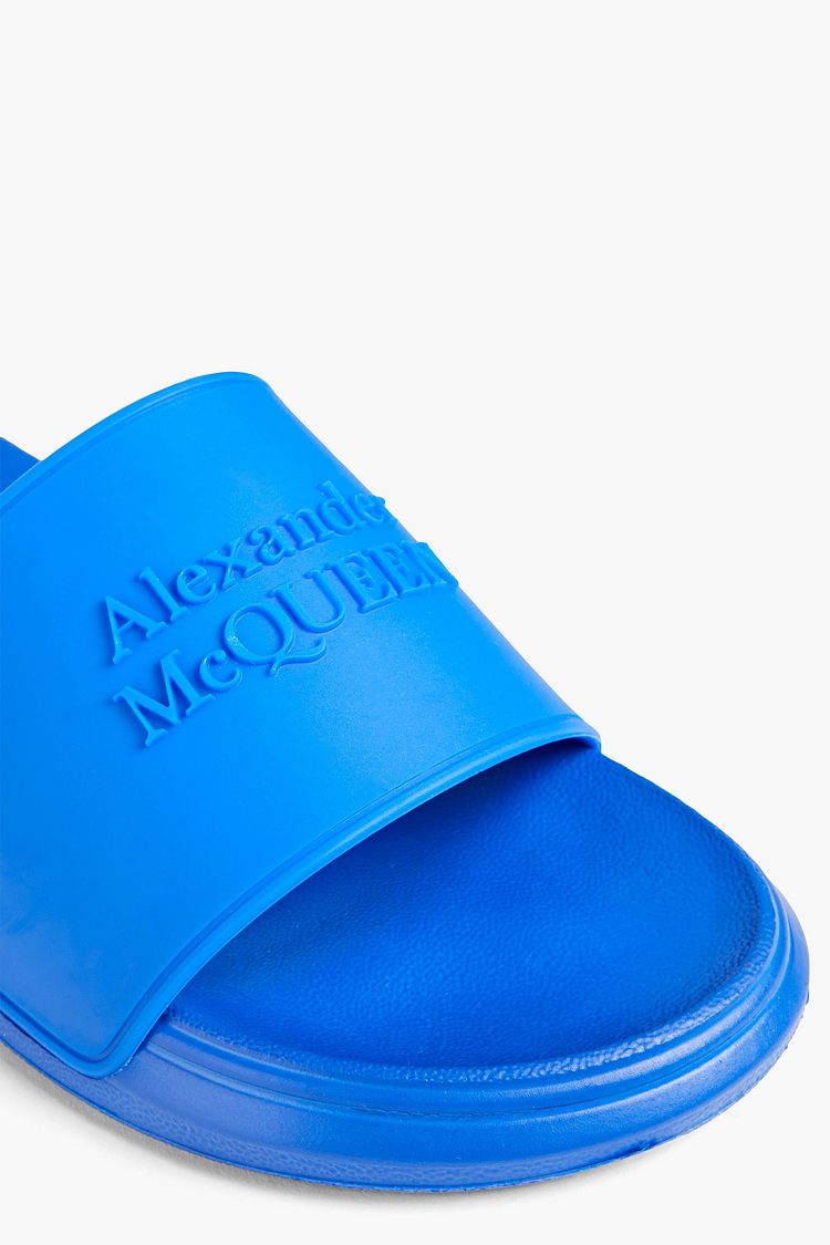 alexander mcqueen rubber slides