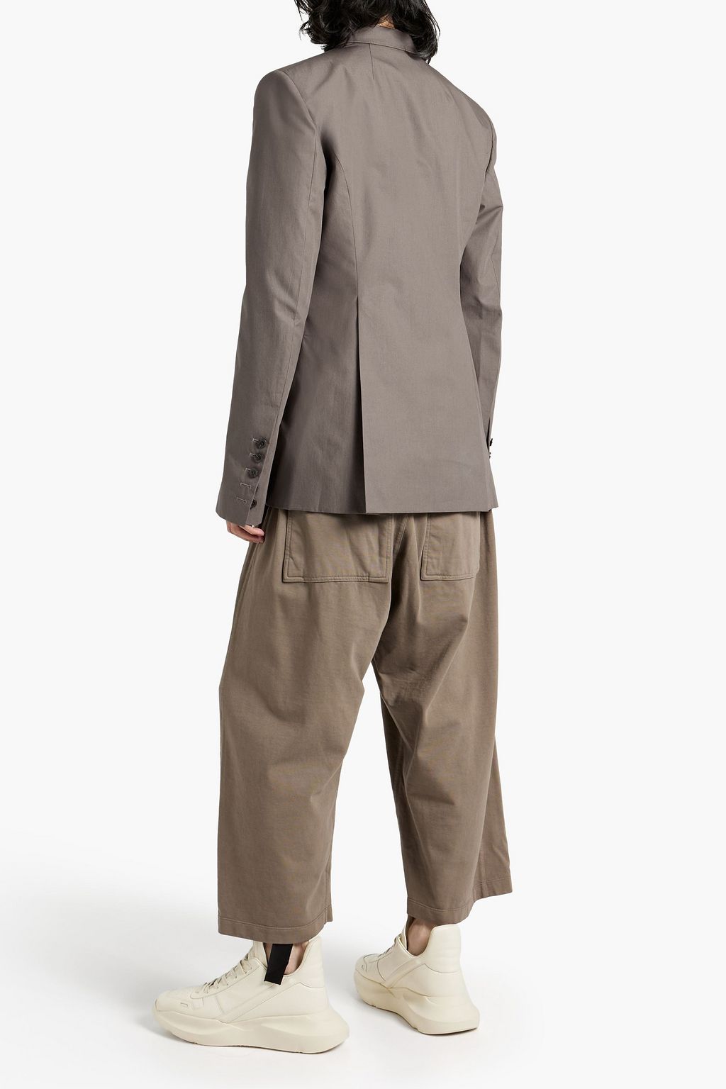 RICK OWENS Cotton-sateen blazer