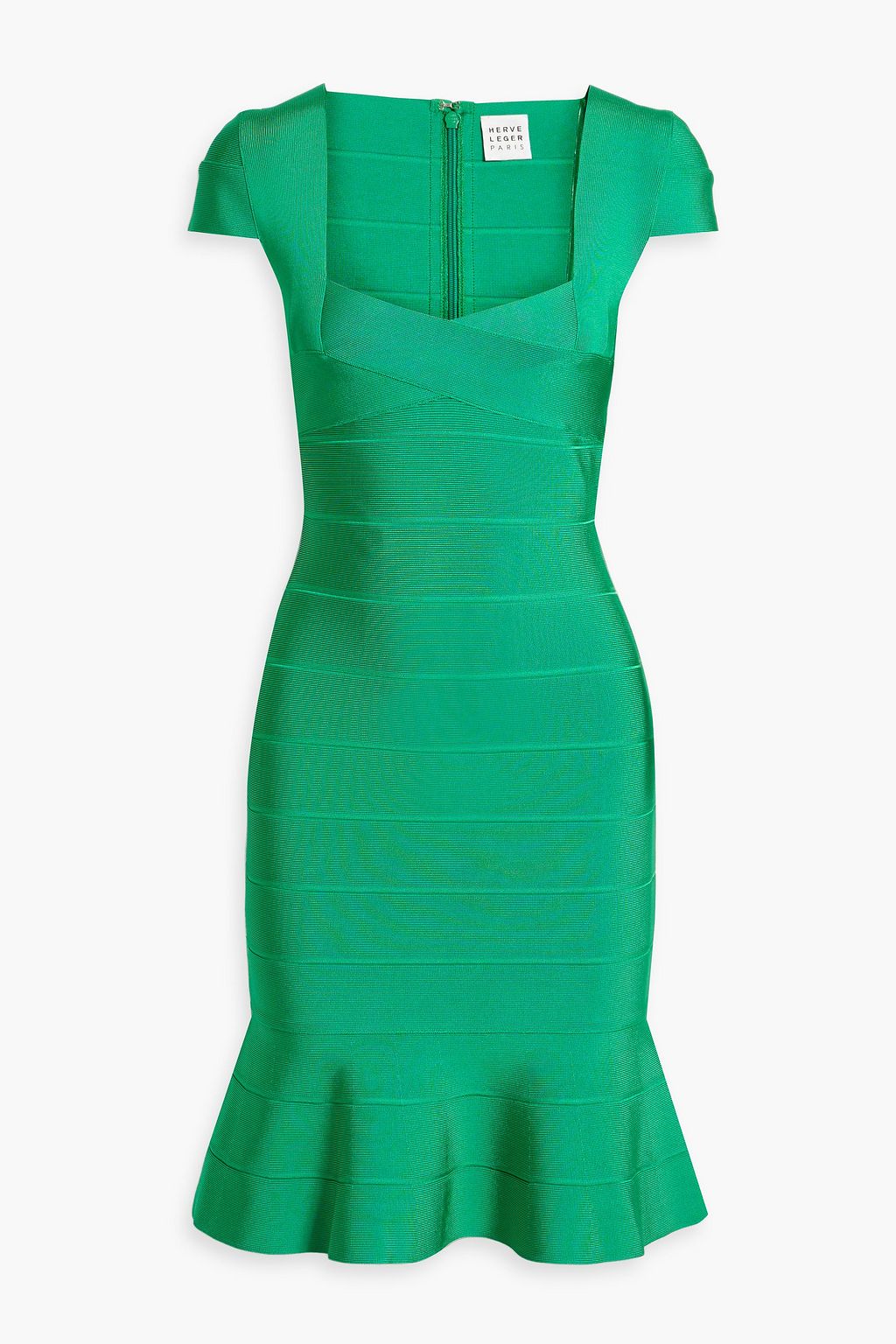 HERVÉ LÉGER Fluted bandage dress