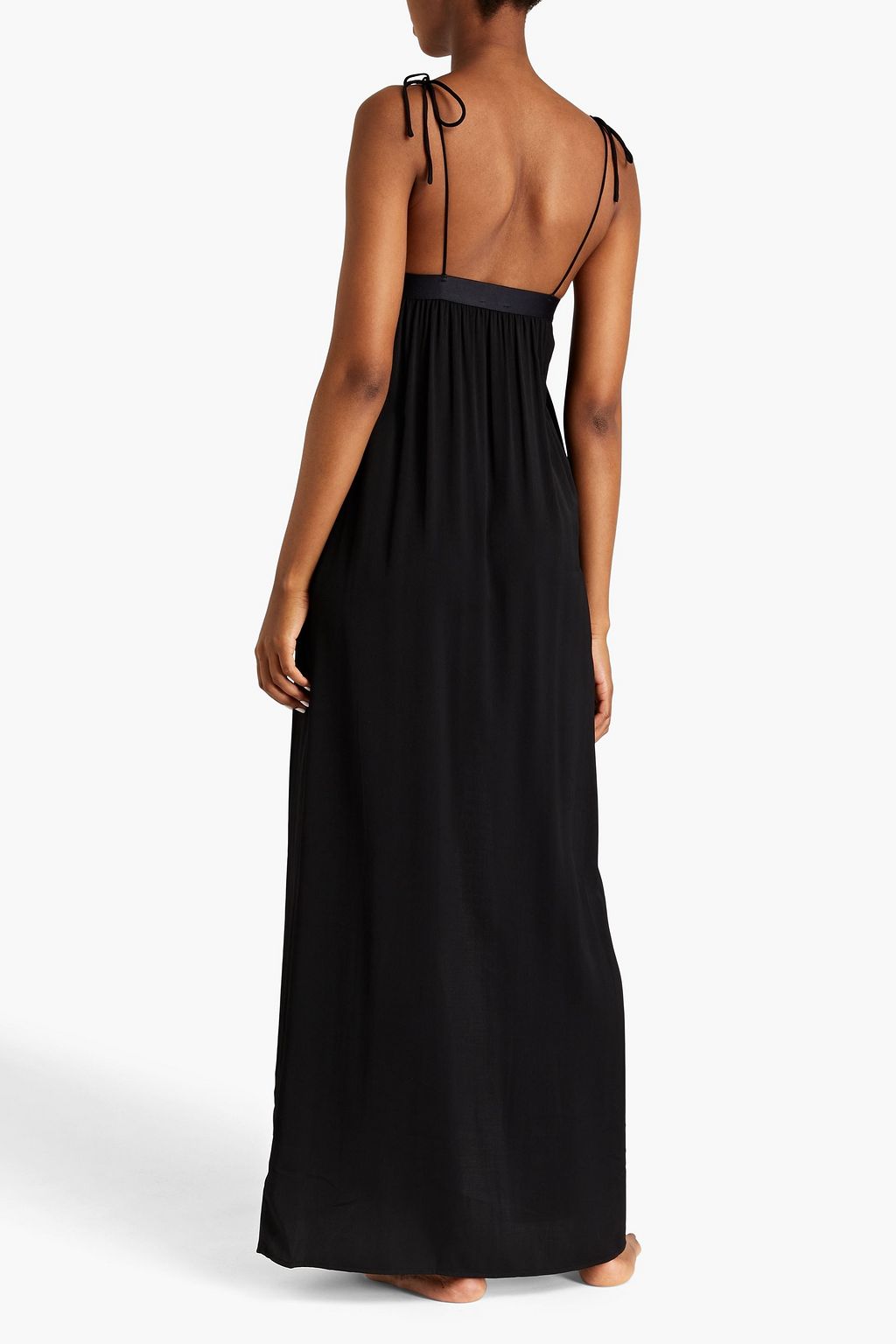 LOVE STORIES Flemming lace-trimmed crepe de chine nightdress