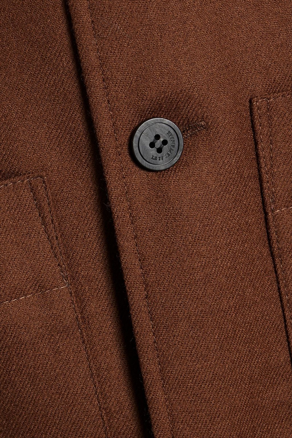 LE 17 SEPTEMBRE Wool-flannel overshirt