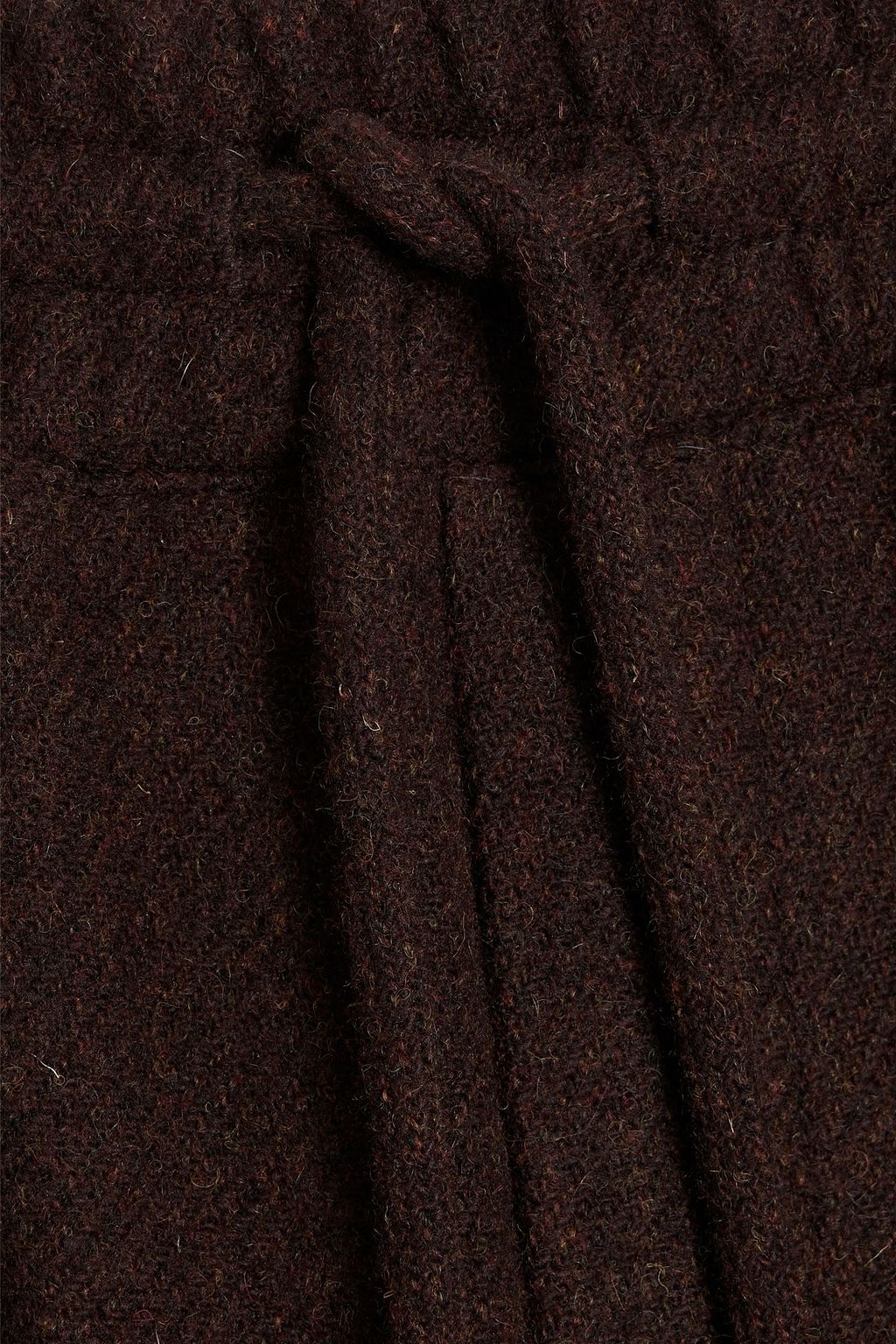 LE 17 SEPTEMBRE Wool-flannel drawstring pants