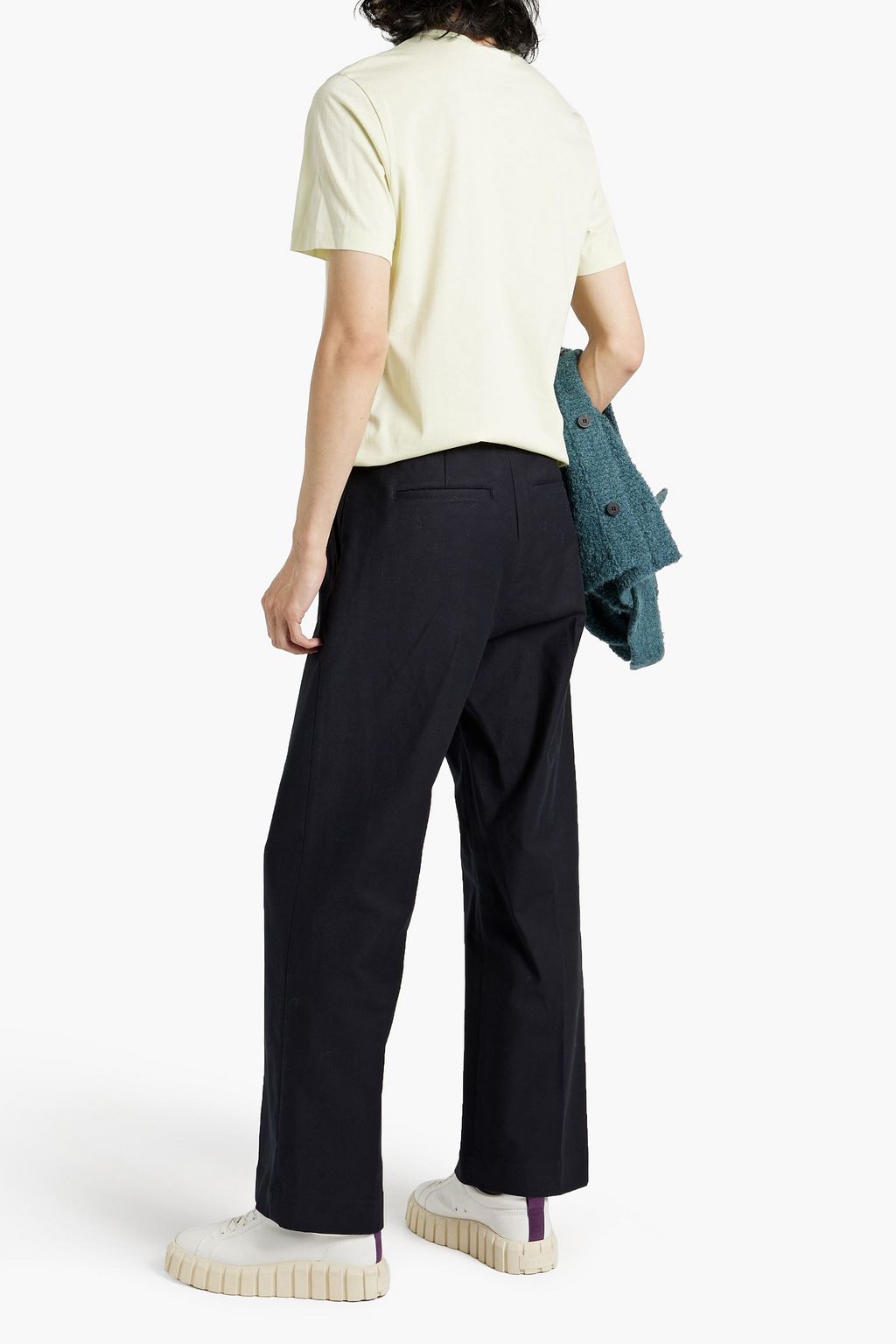 LE 17 SEPTEMBRE Cotton-blend gabardine pants