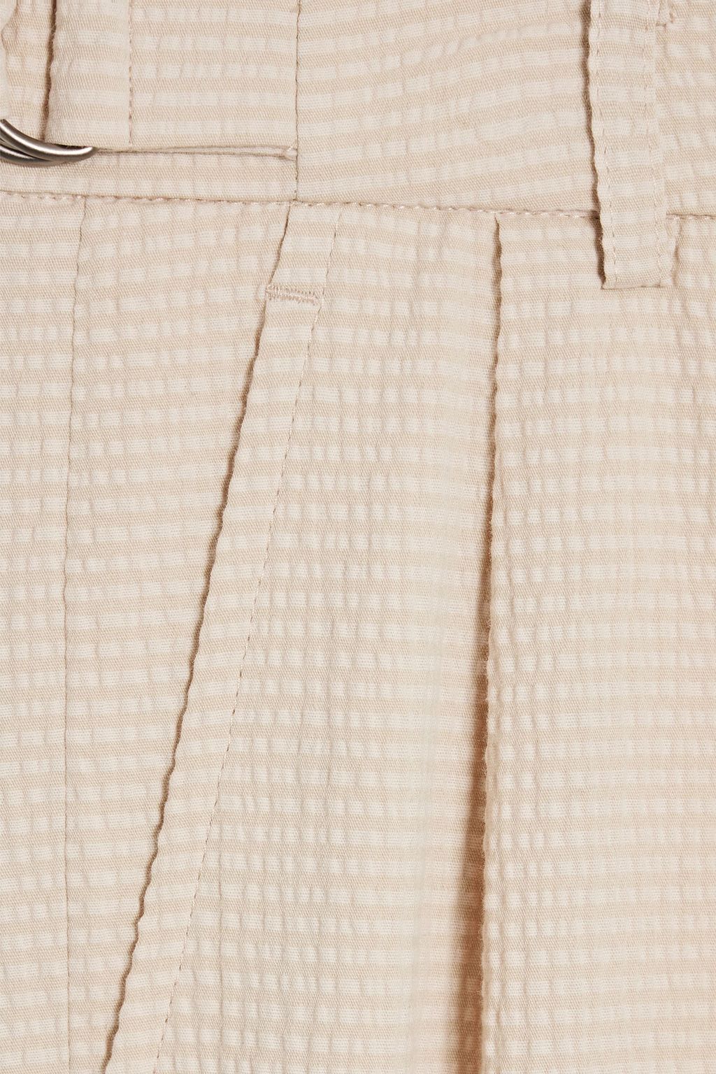 LE 17 SEPTEMBRE Hose aus Seersucker aus einer Baumwollmischung mit Falten