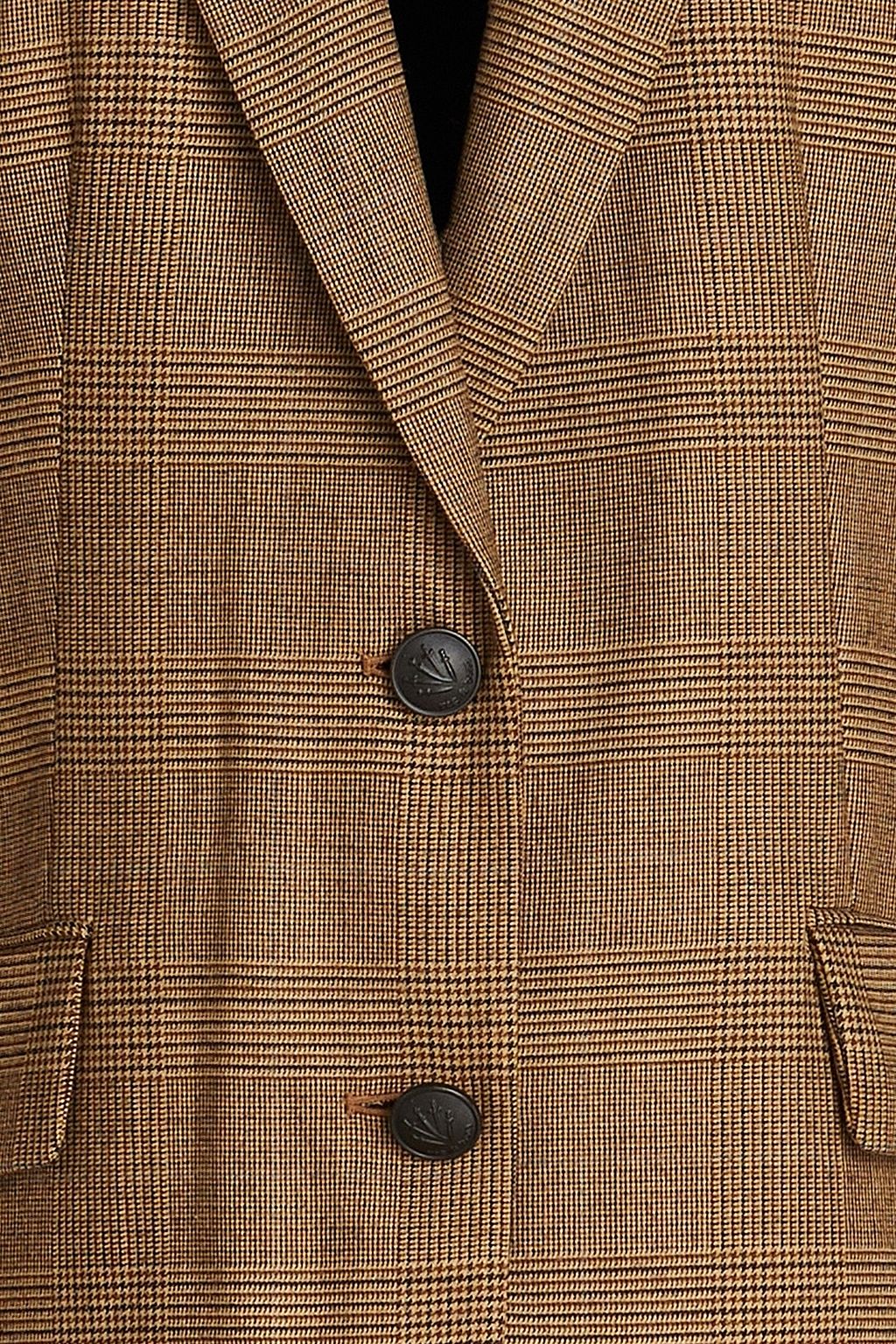 RAG & BONE Marisa Prince of Wales checked wool-blend tweed blazer
