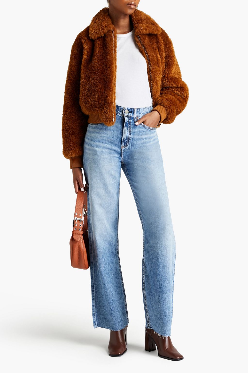 RAG & BONE Faux fur jacket