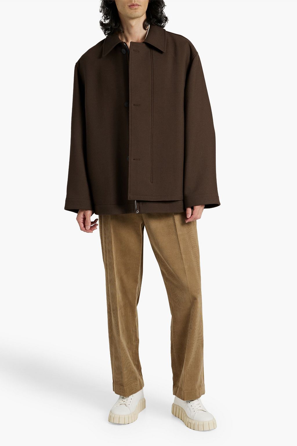 LE 17 SEPTEMBRE Wool-blend coat