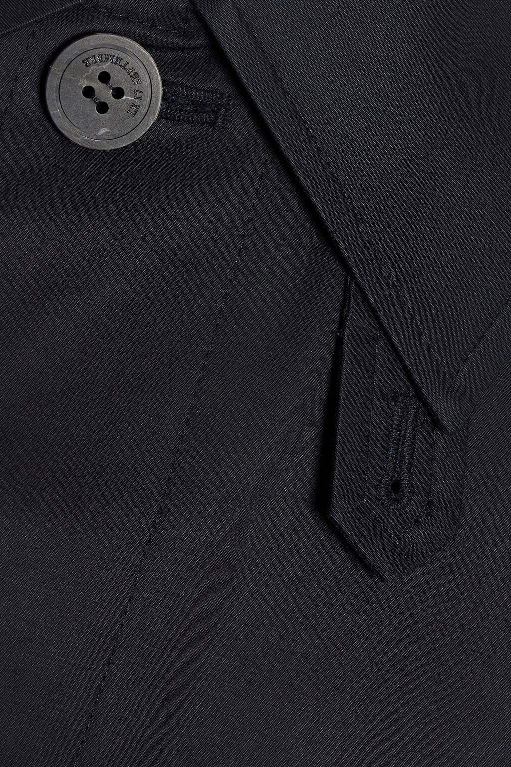 LE 17 SEPTEMBRE Cotton-blend gabardine trench coat