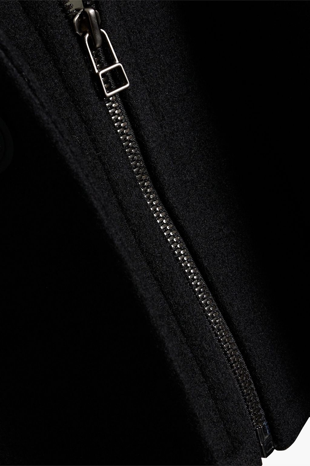 LE 17 SEPTEMBRE Belted wool-blend felt hooded coat