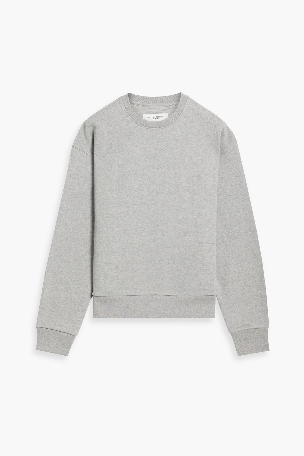 Cotton fleece sweatshirt discount
