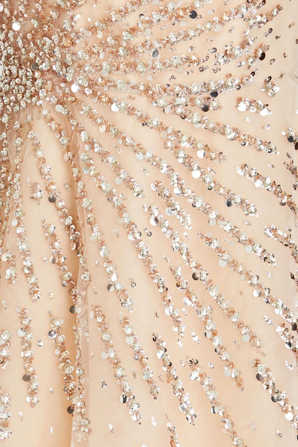 CAROLINA HERRERA チュール マキシワンピース