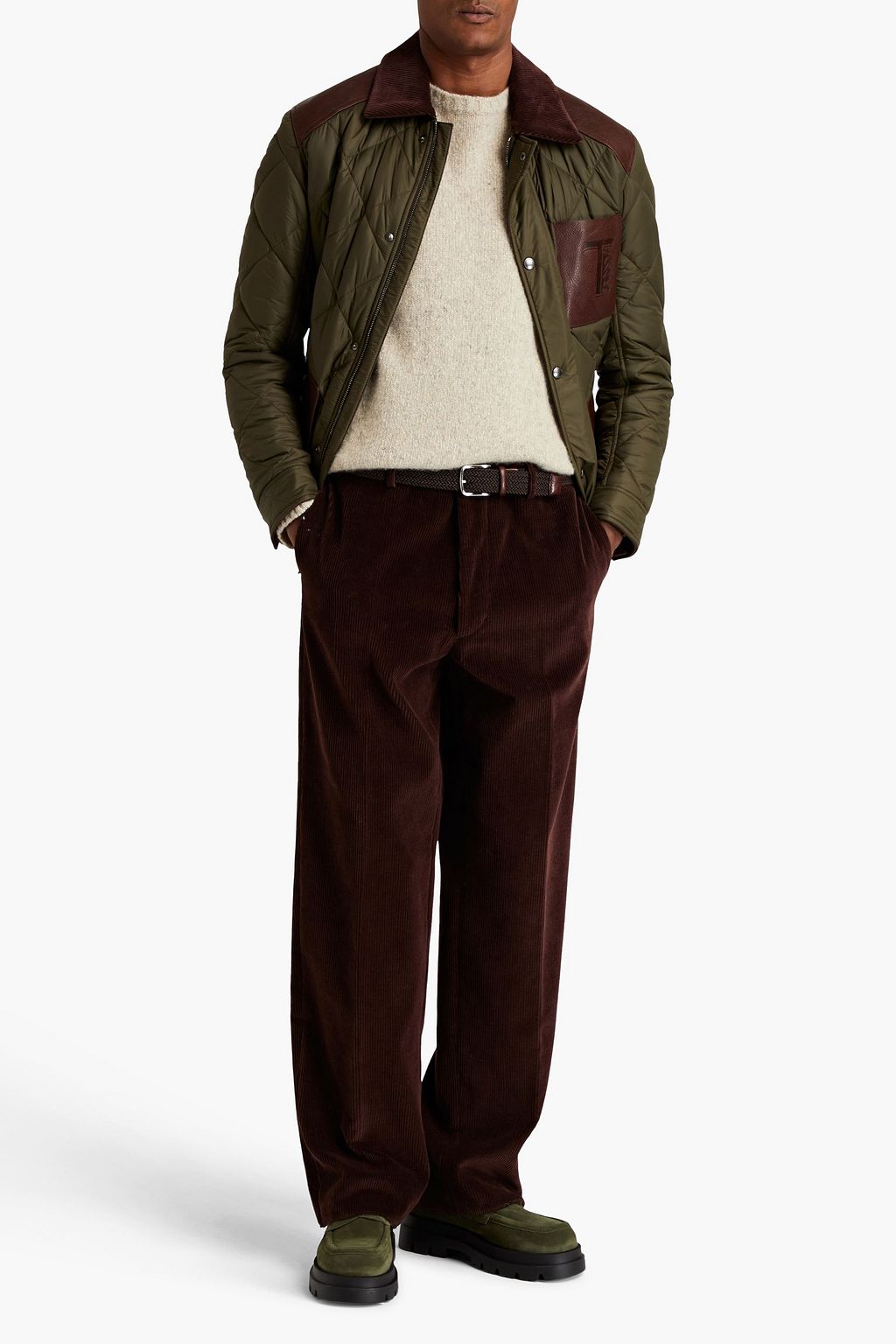 TOD'S Cotton-corduroy pants