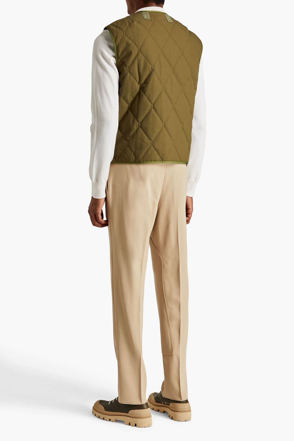 TOD'S Wool-twill pants